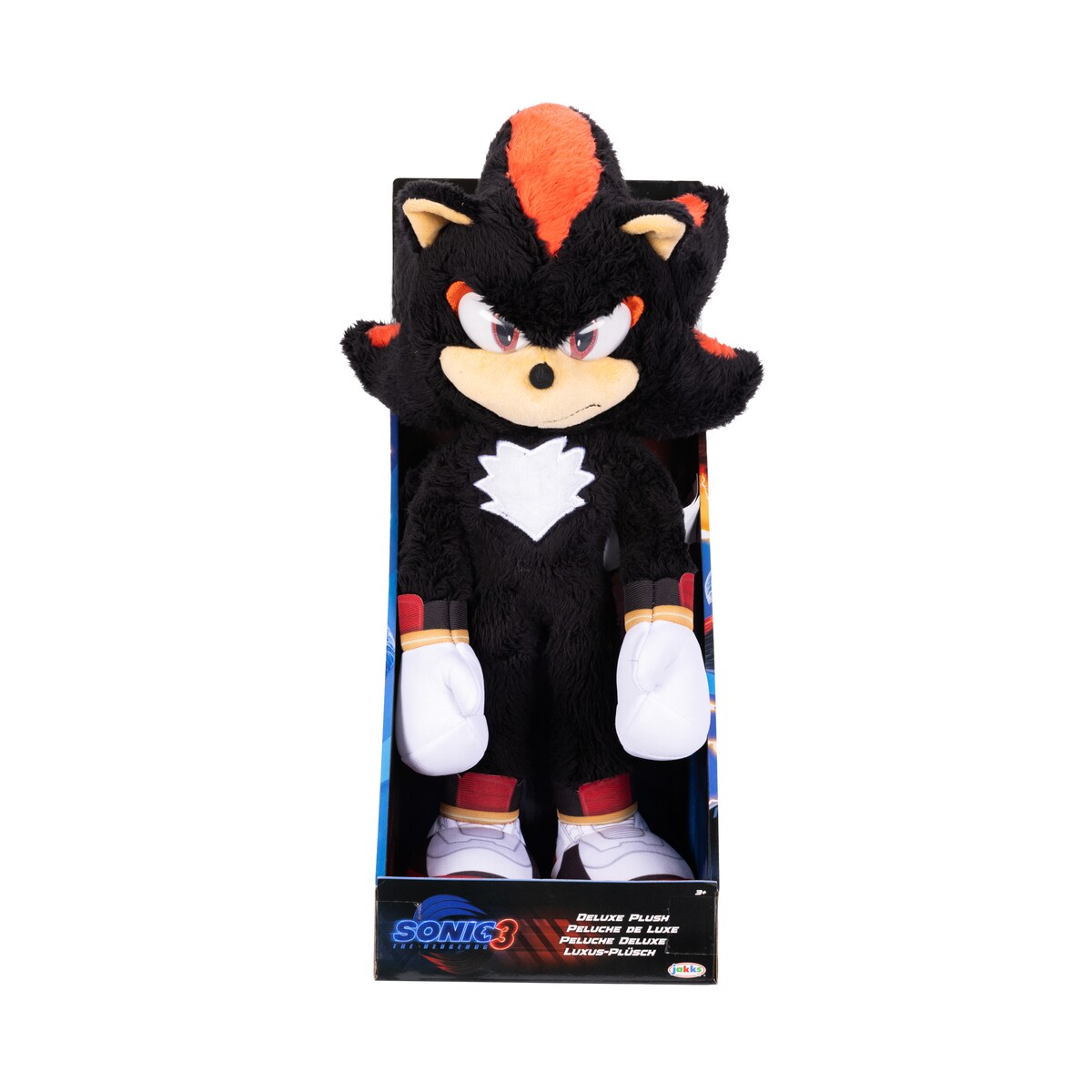 Peluche Deluxe Shadow de 35 cm Sonic La película Jakks Pacific