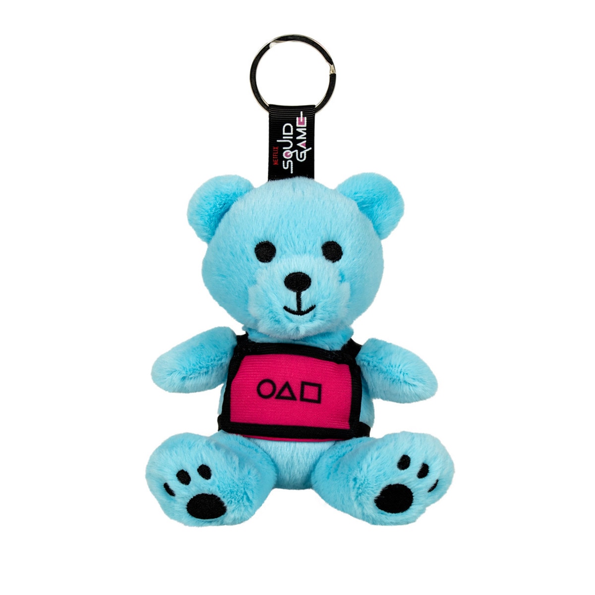Famosa - Peluche Llavero Teddy Bear Squid Game