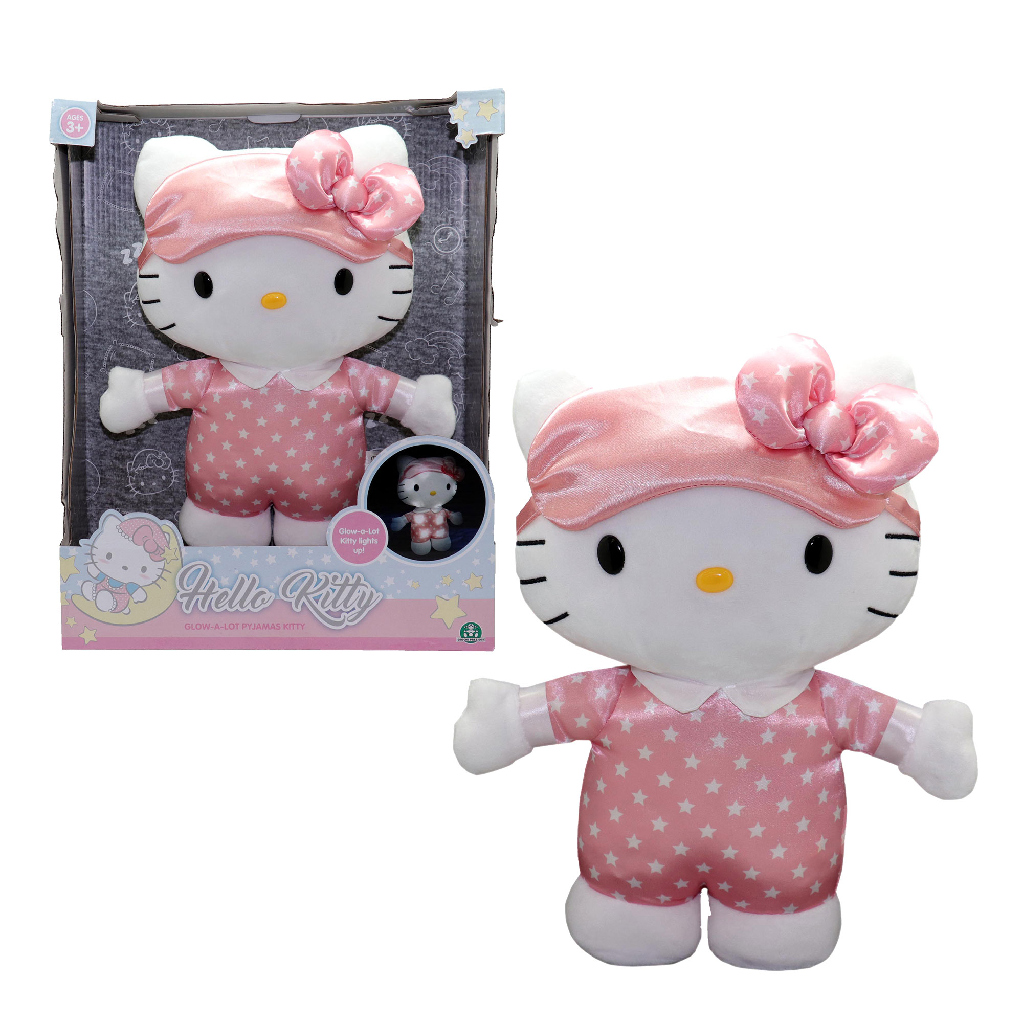 Peluche Luminoso Hora de Dormir Hello Kitty 3