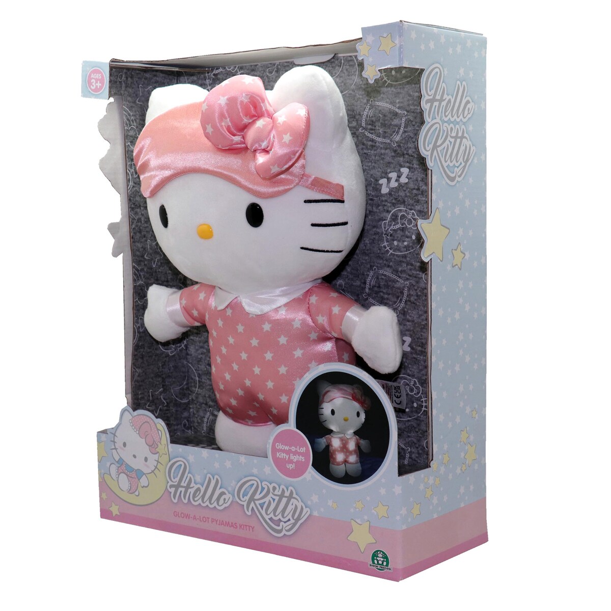 Peluche Luminoso Hora de Dormir Hello Kitty 6