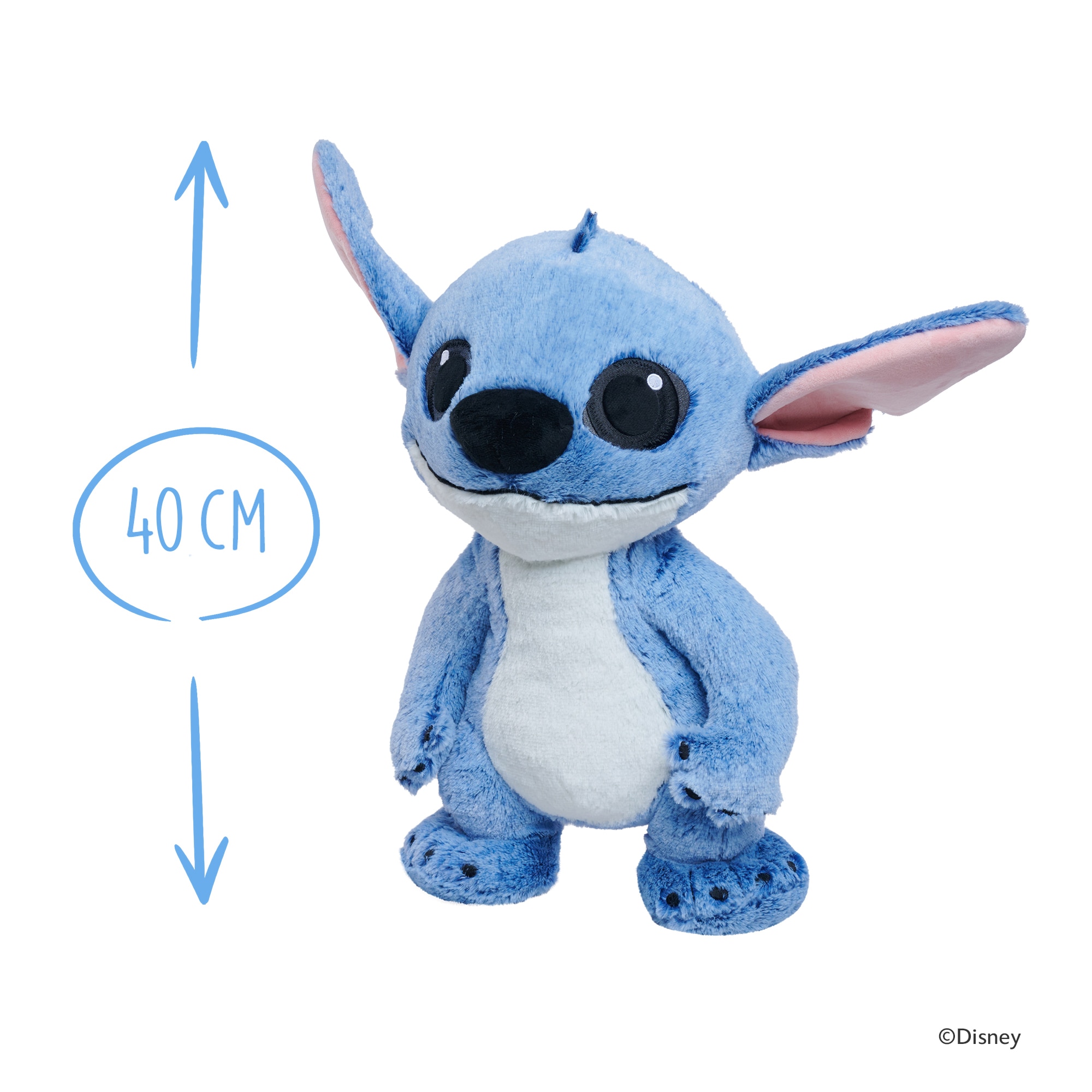 Peluche 40 cm Stitch La Película Disney Simba Toys 2