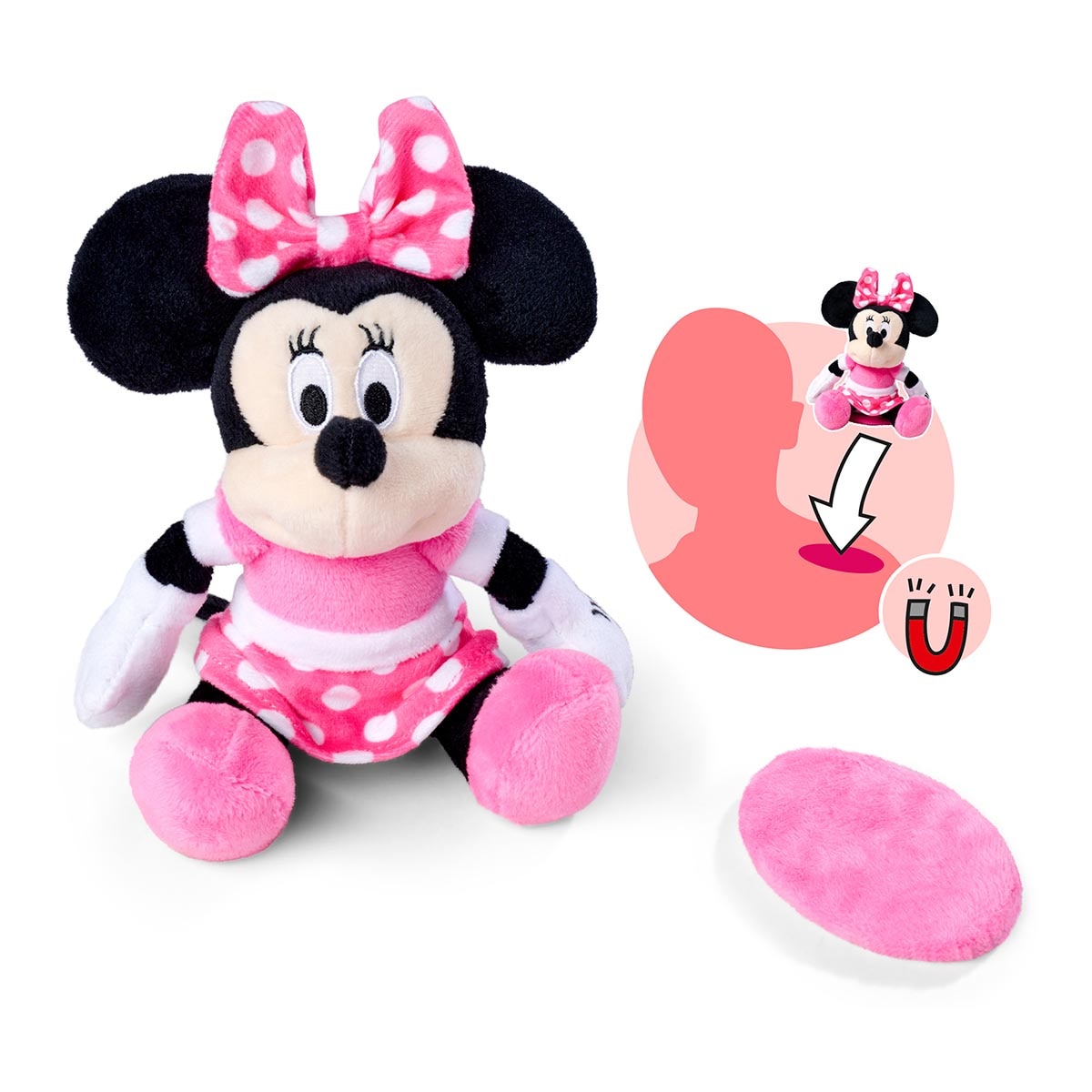 Imagen 0 de Peluche Minnie para hombro 12 cm