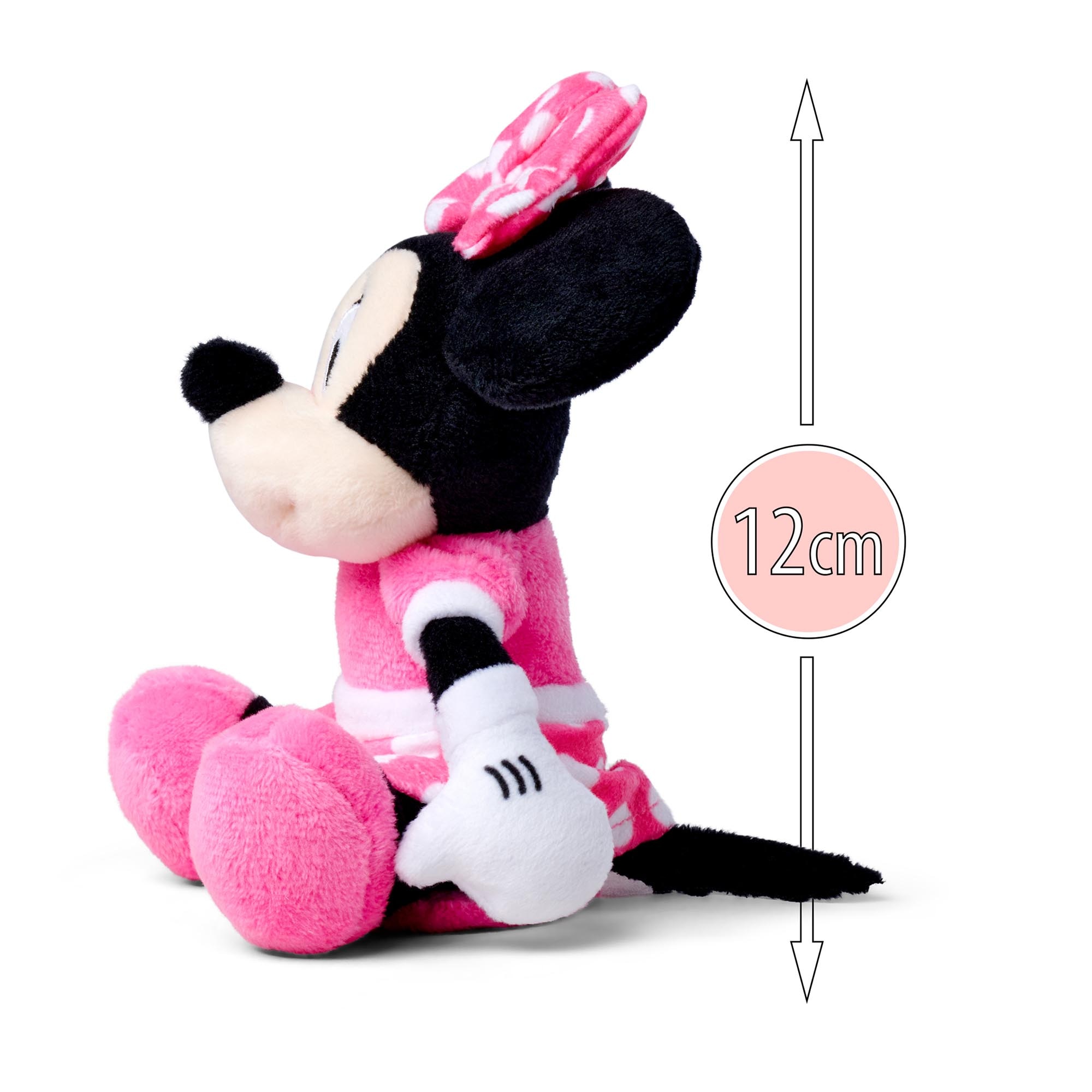 Peluche Minnie para hombro 12 cm 3