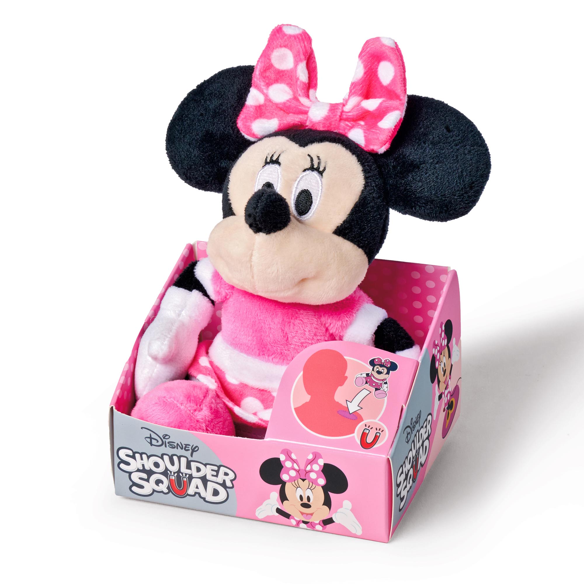 Peluche Minnie para hombro 12 cm 4