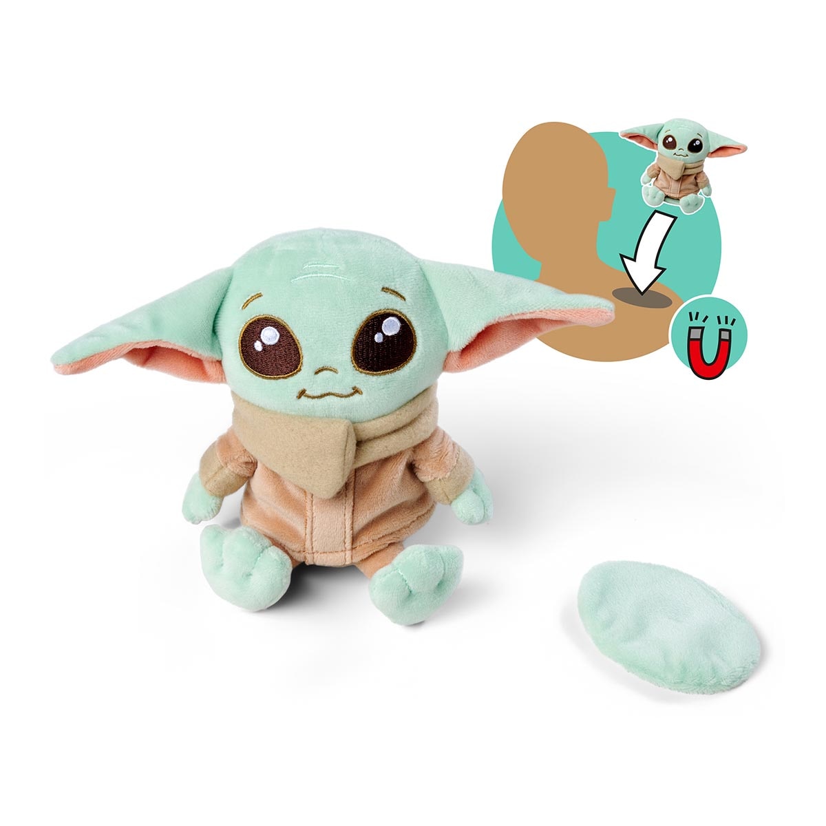 Imagem 0 de Peluche Grogu para Ombro 12 cm