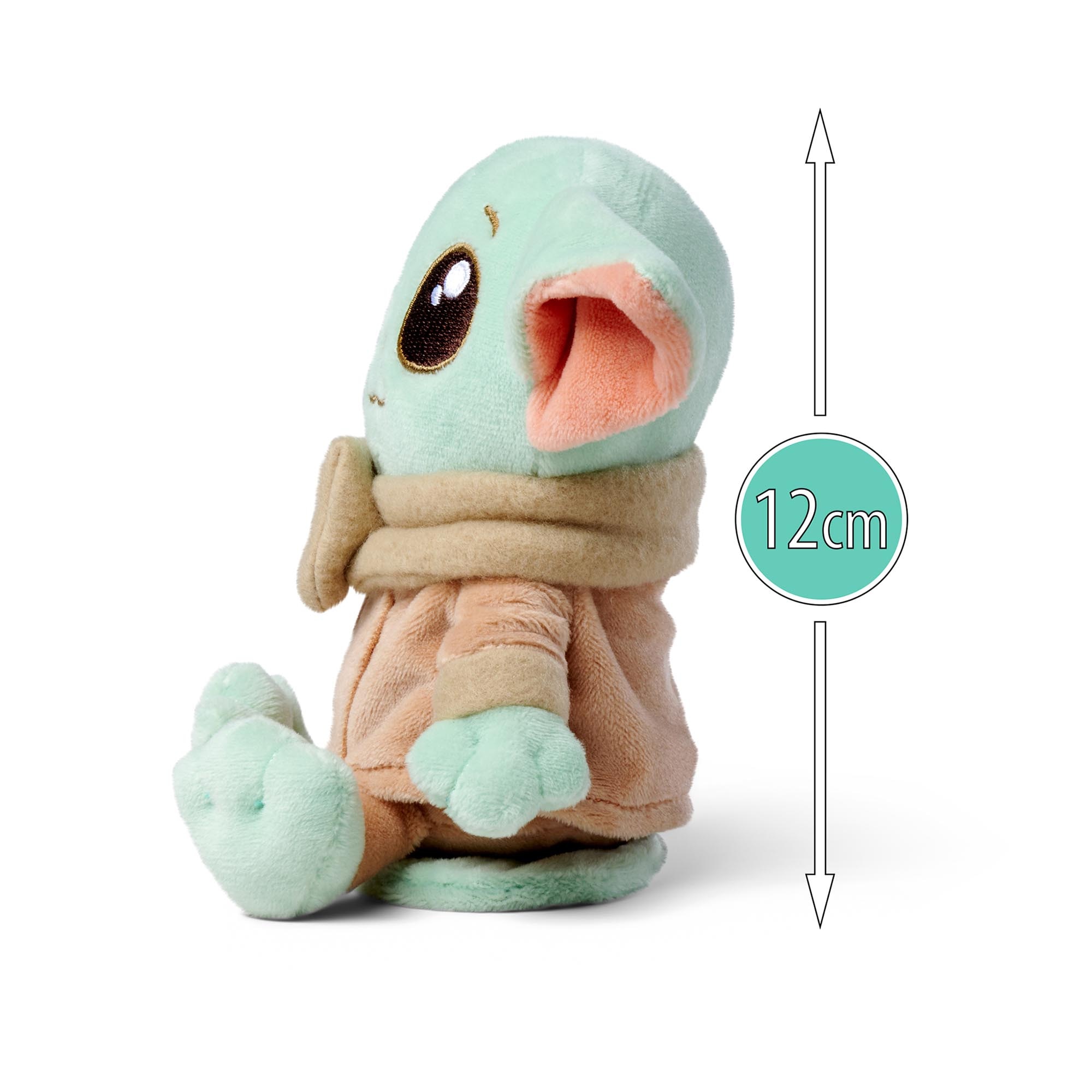 Peluche Grogu para hombro 12 cm 3
