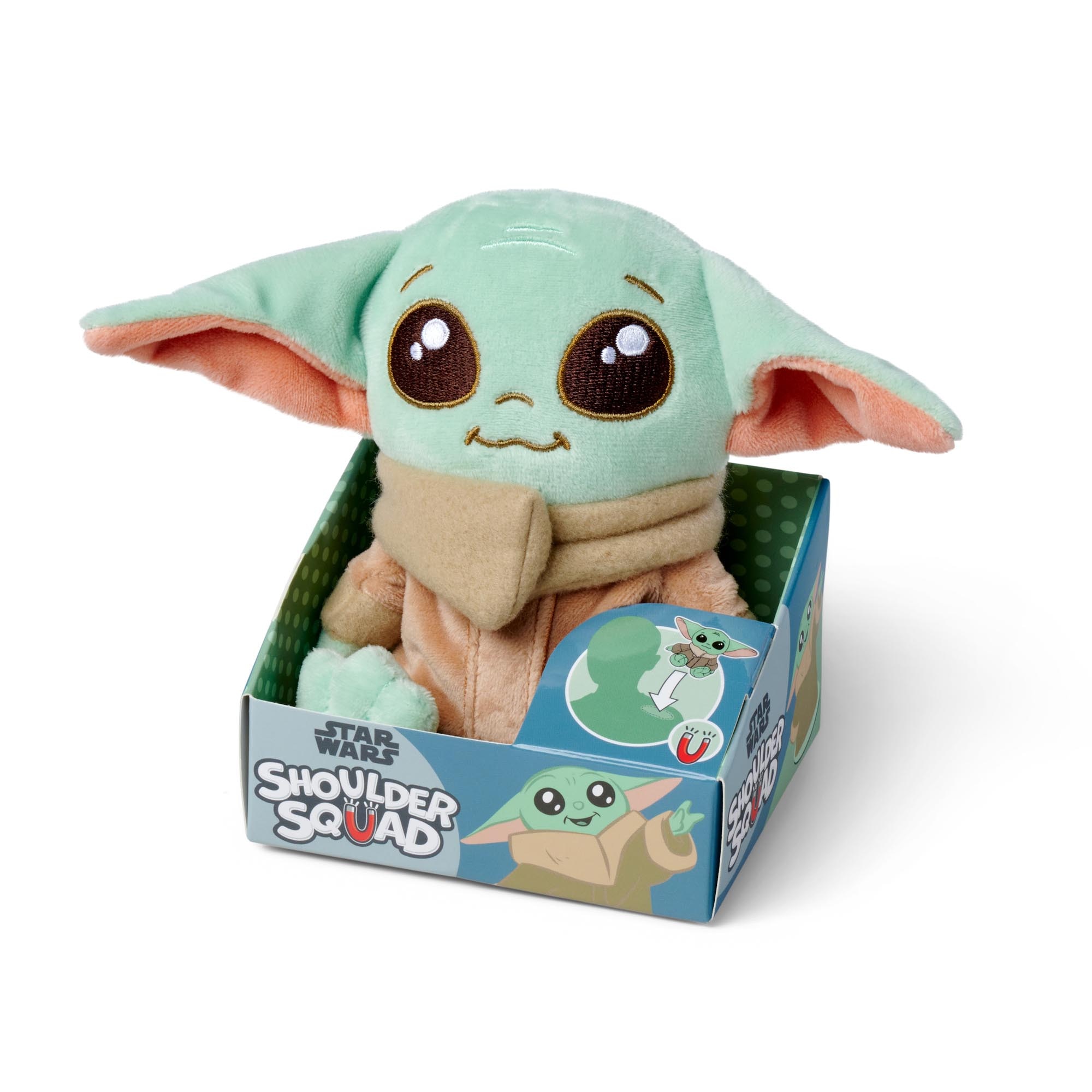 Peluche Grogu para hombro 12 cm 4