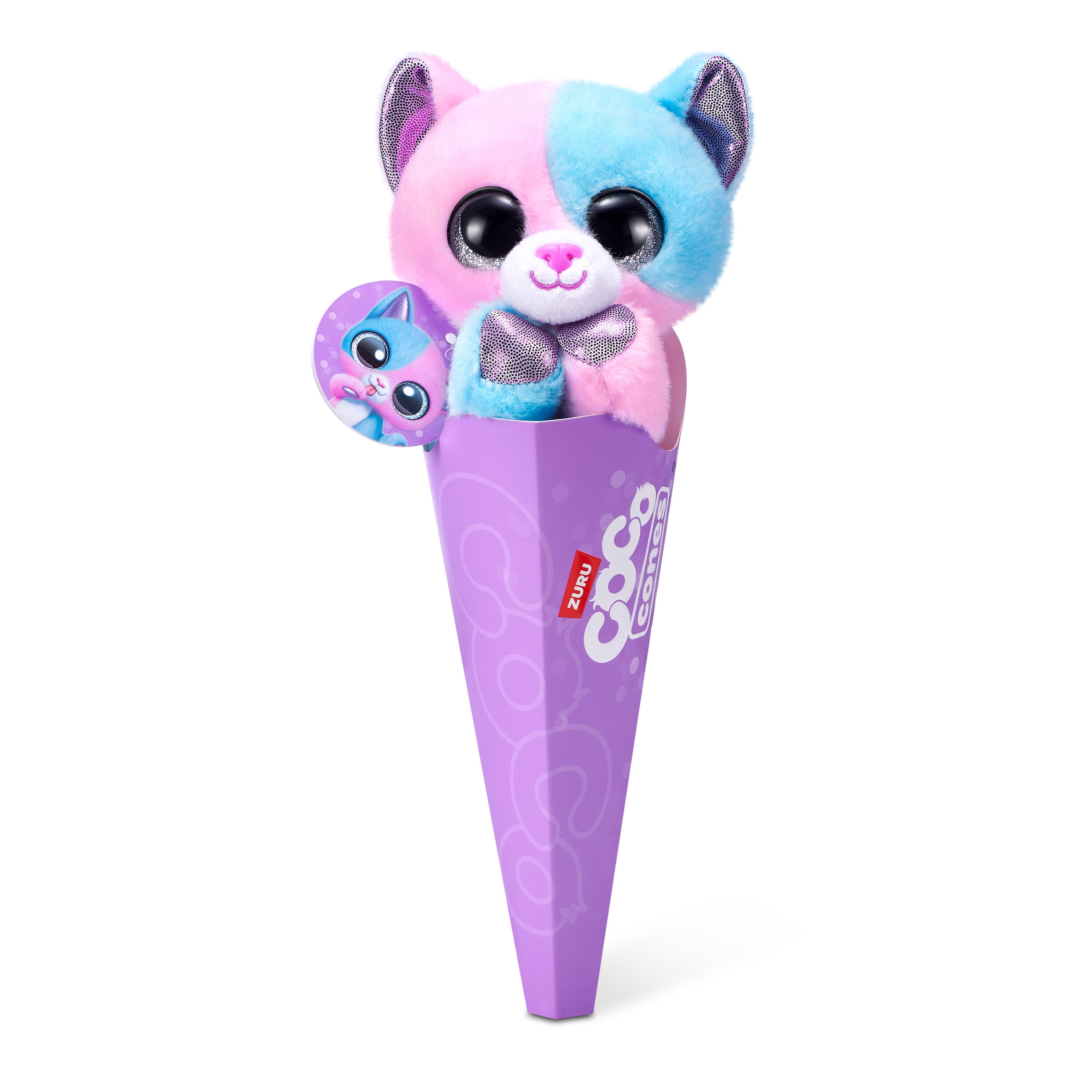 Peluche en cono Coco Cones Original Zuru modelos surtidos 6