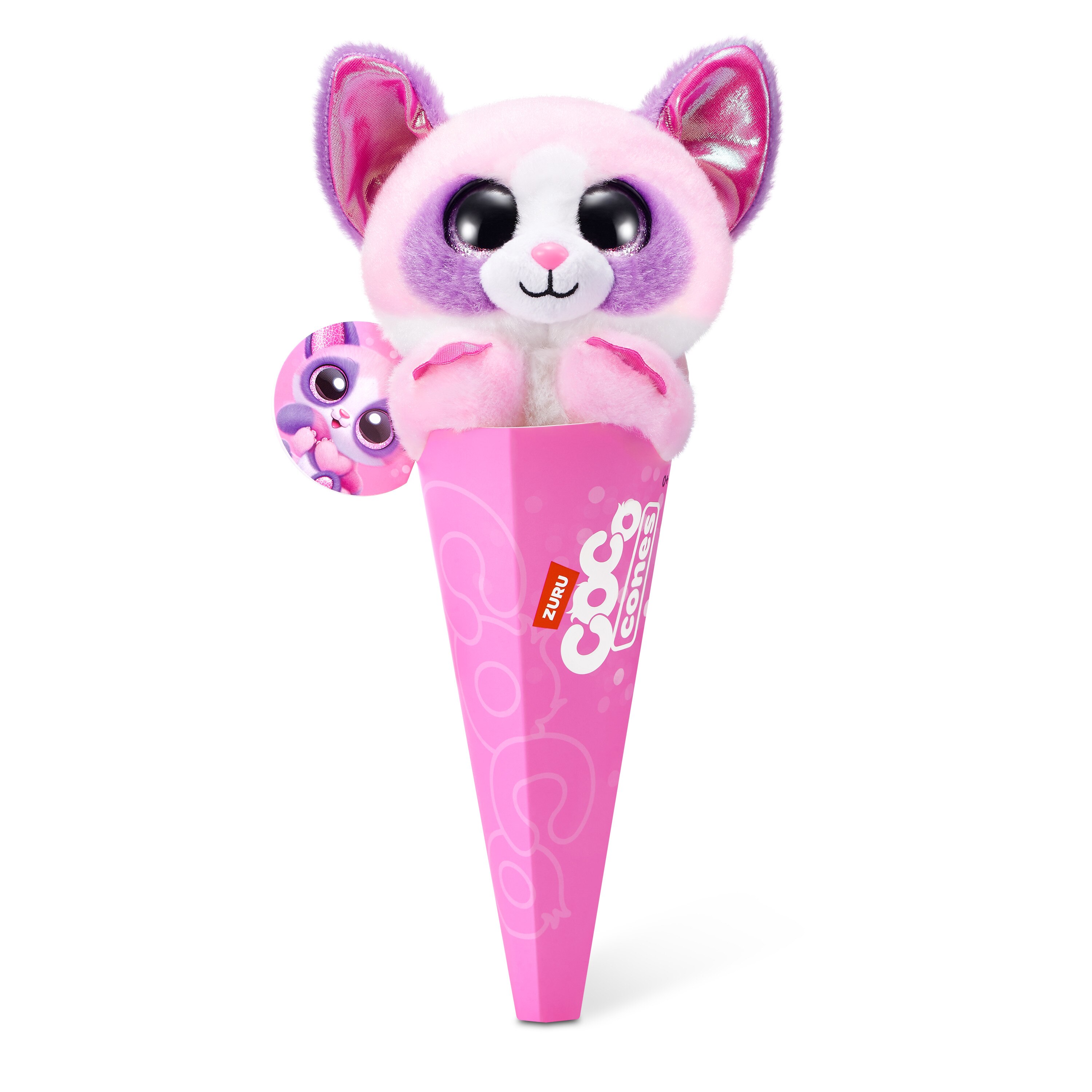 Peluche en cono Coco Cones Original Zuru modelos surtidos 7