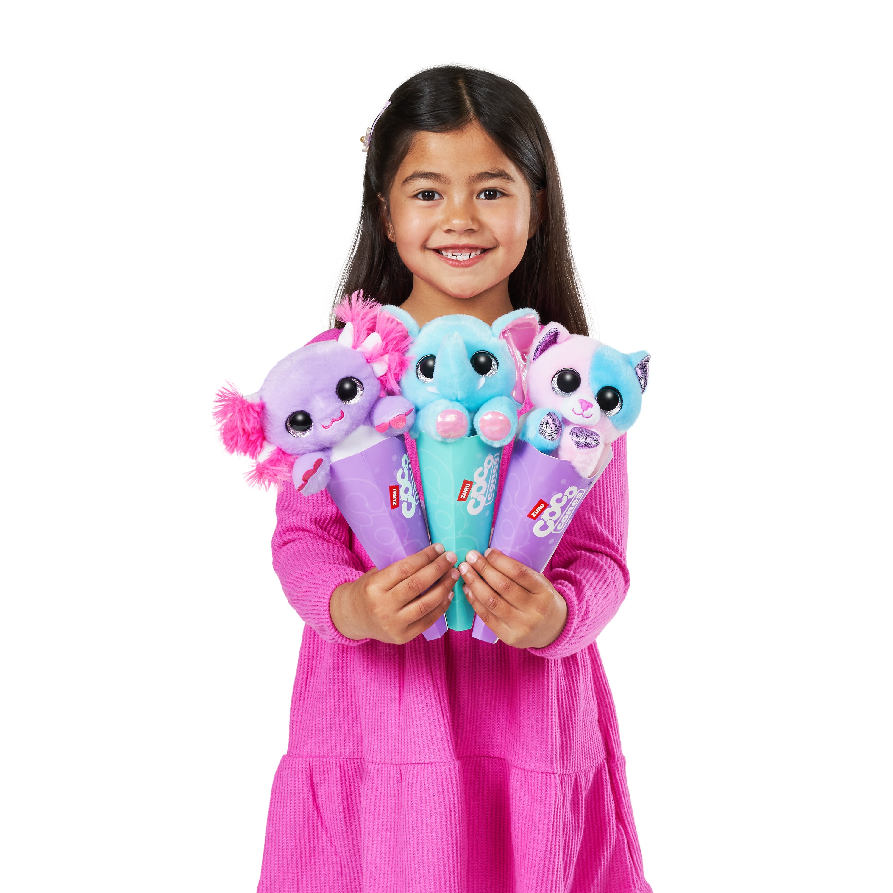 Peluche en cono Coco Cones Original Zuru modelos surtidos 10