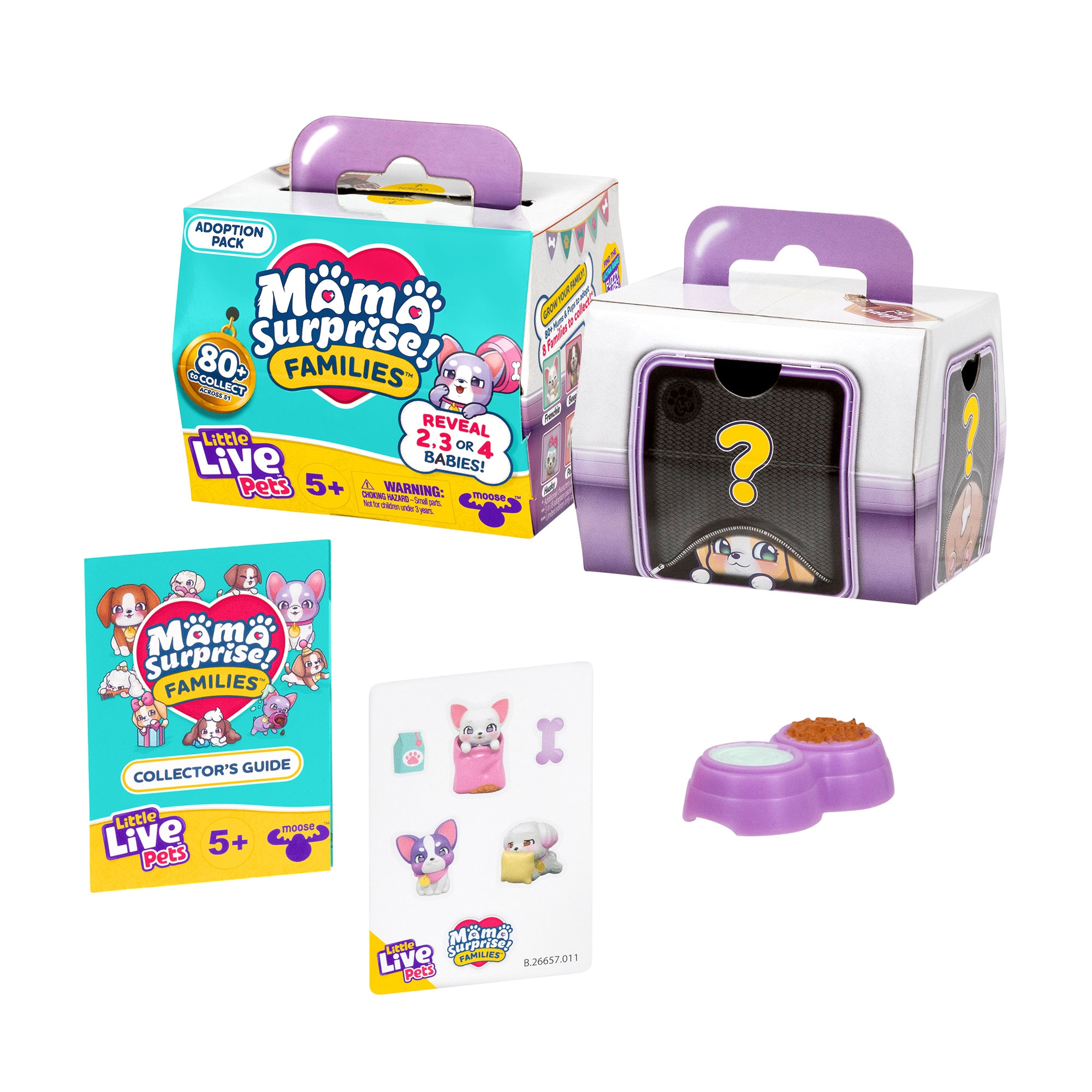 Little Live Pets Mini Mama Surprise Família Caezinhos Adotados - Artigo Sortido. Envio realizado de forma aleatória 6