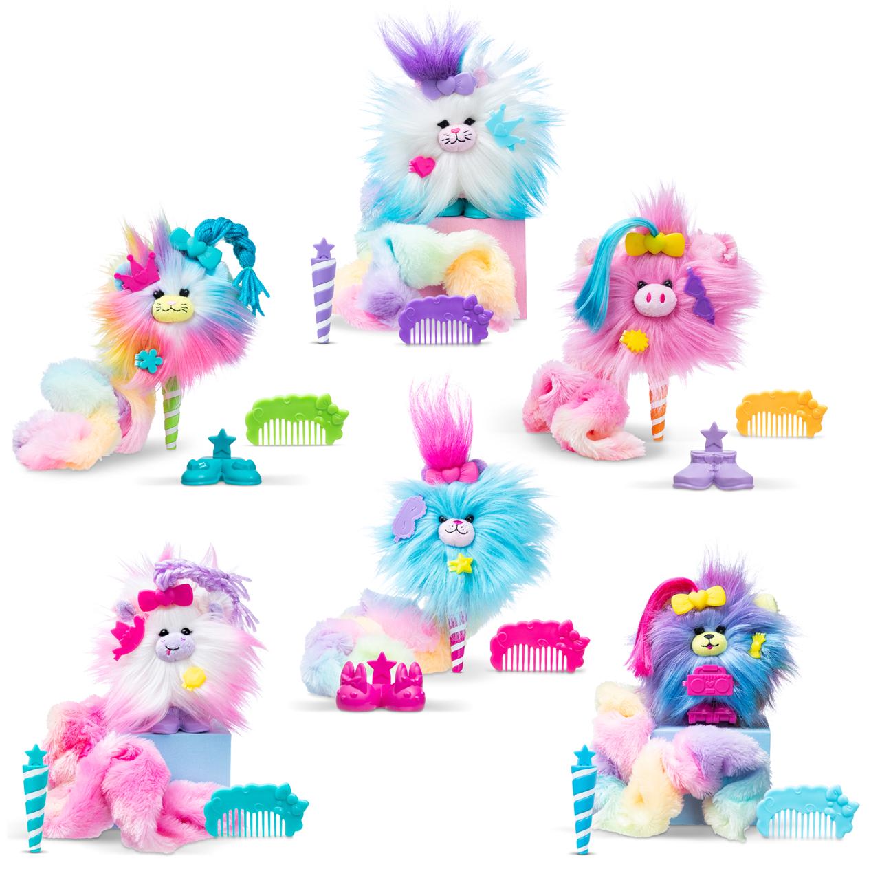 Peluche Amiguitos algodón de azúcar Bizak modelos surtidos 2