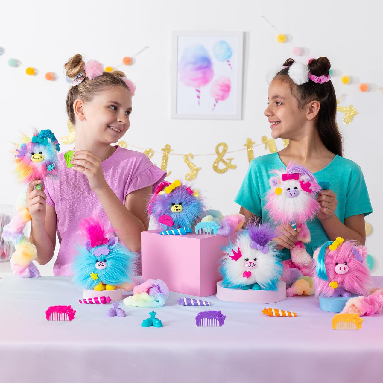 Peluche Amiguitos algodón de azúcar Bizak modelos surtidos 3