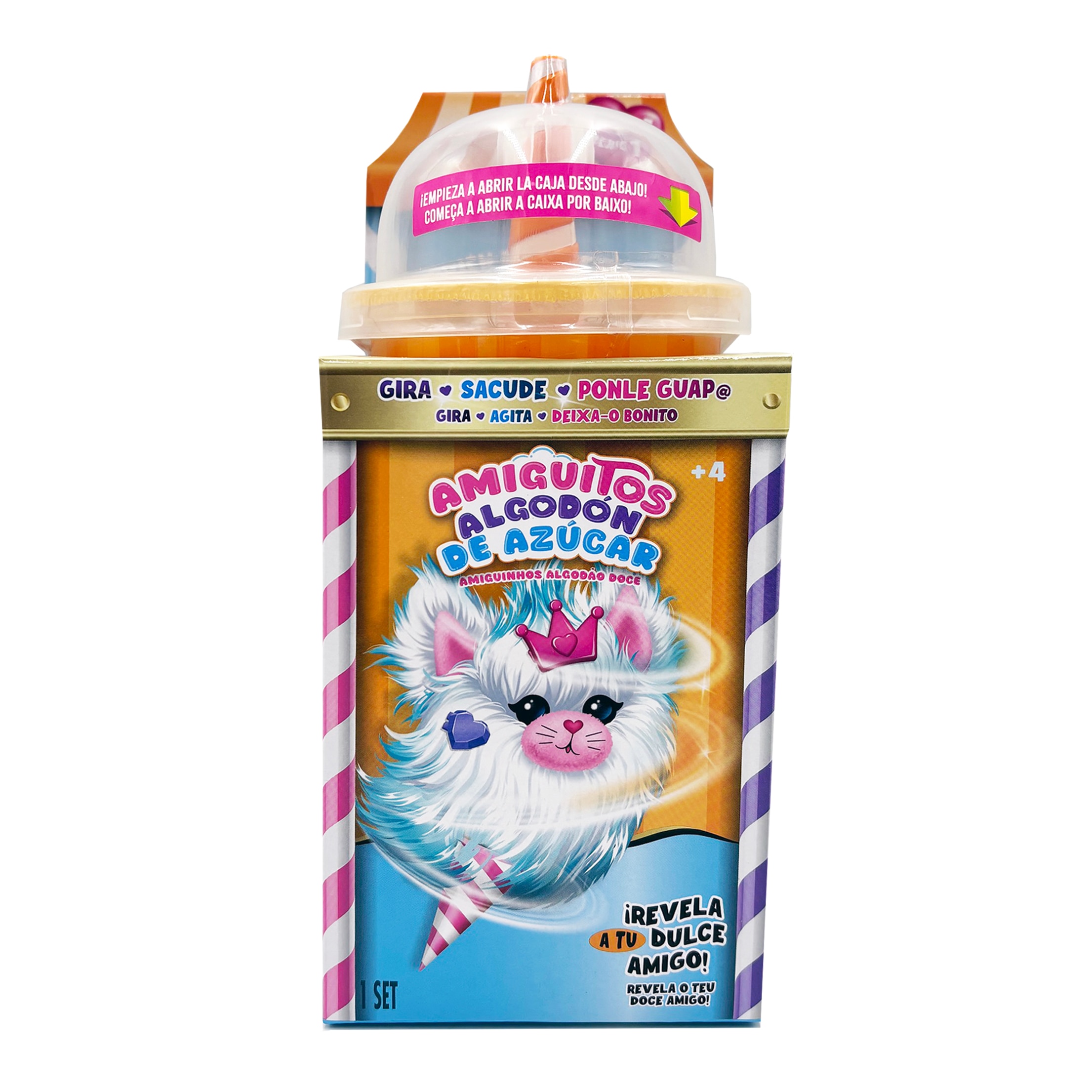 Peluche Amiguitos algodón de azúcar Bizak modelos surtidos 8