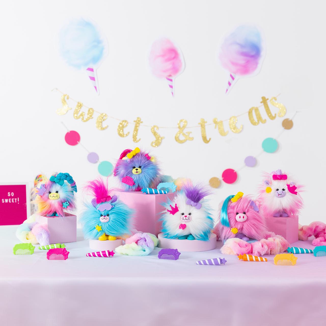 Peluche Amiguitos algodón de azúcar Bizak modelos surtidos 14