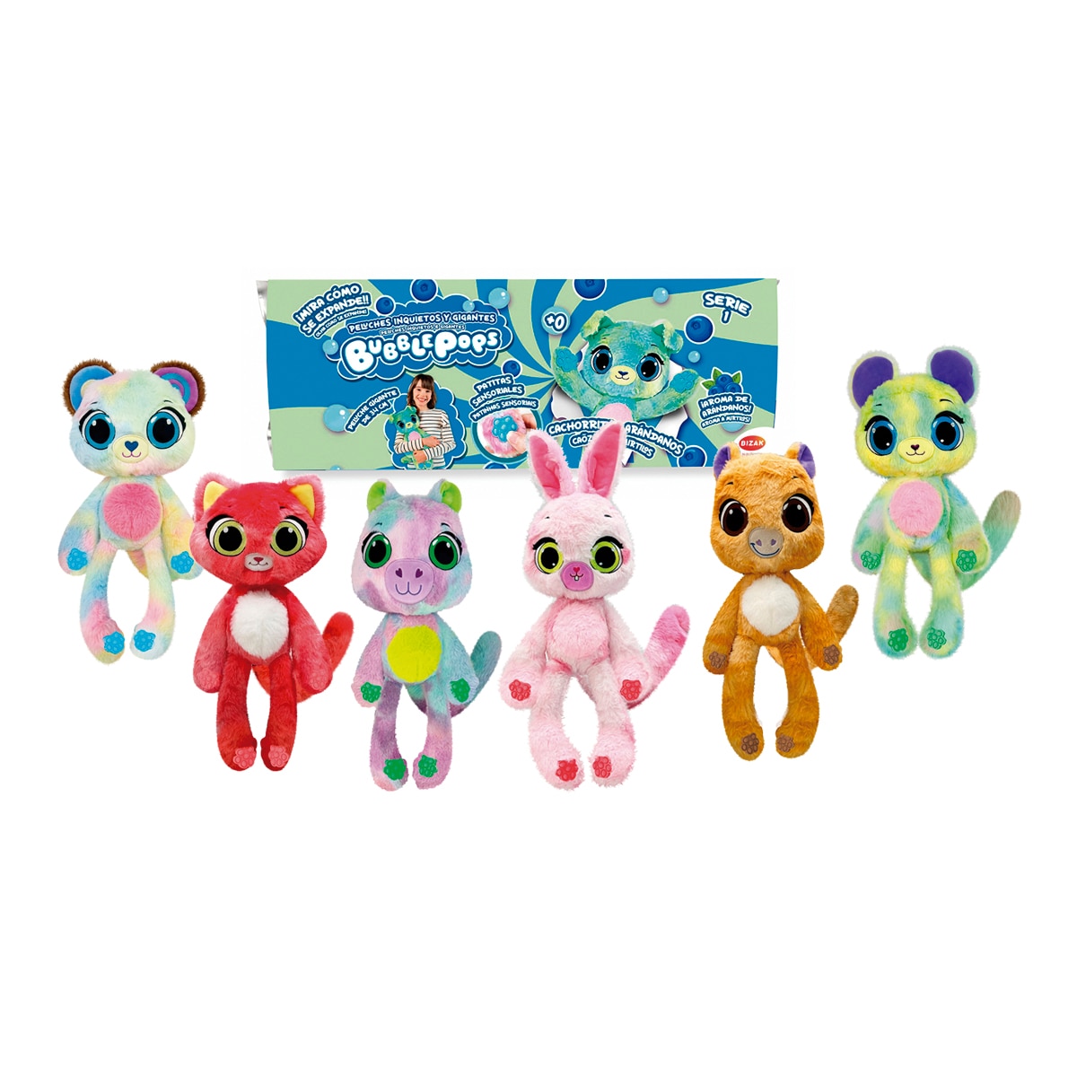 Imagen 0 de Peluche con olor Bubble pops Bizak modelos surtidos