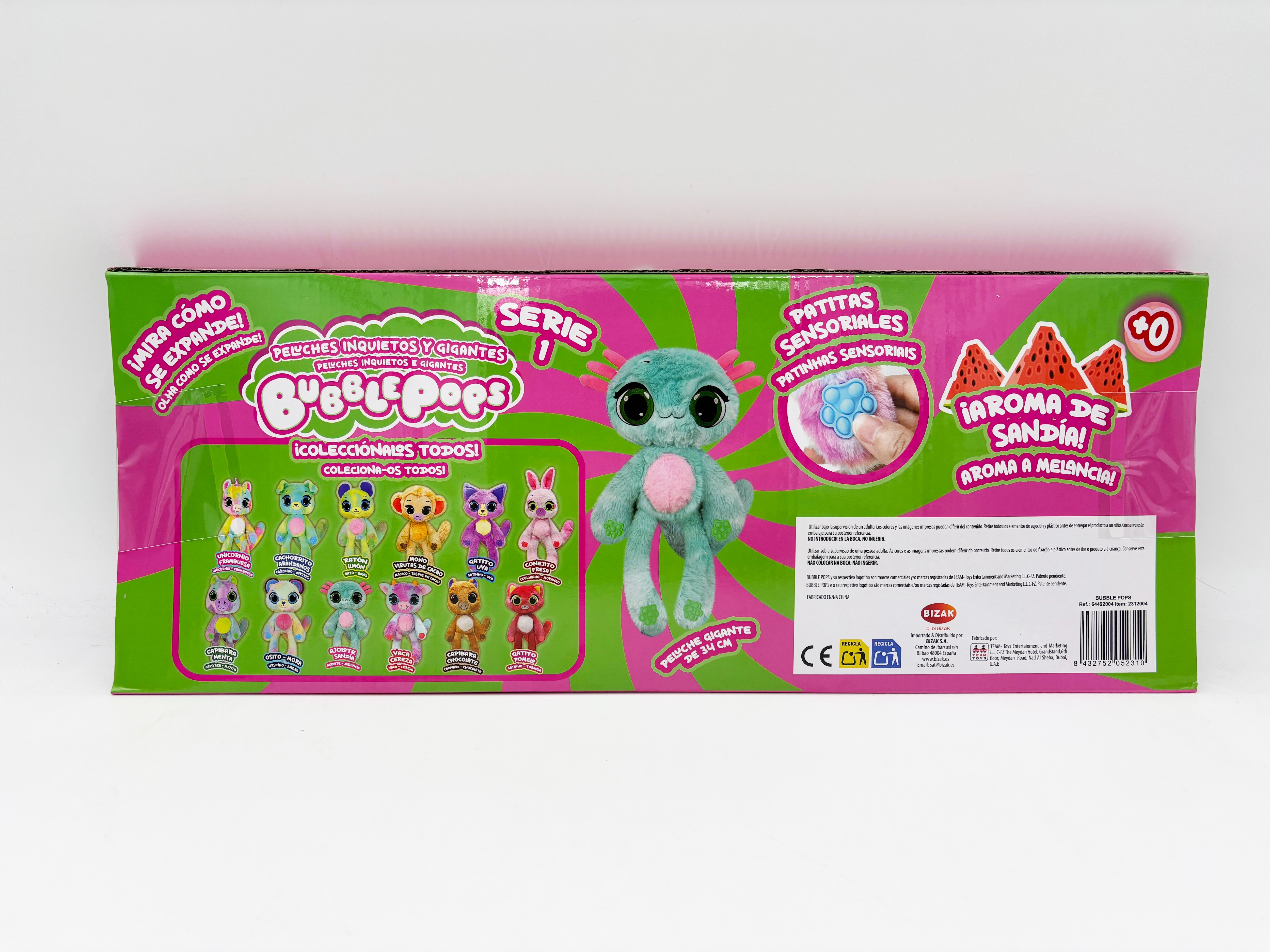 Peluche con olor Bubble pops Bizak modelos surtidos 27