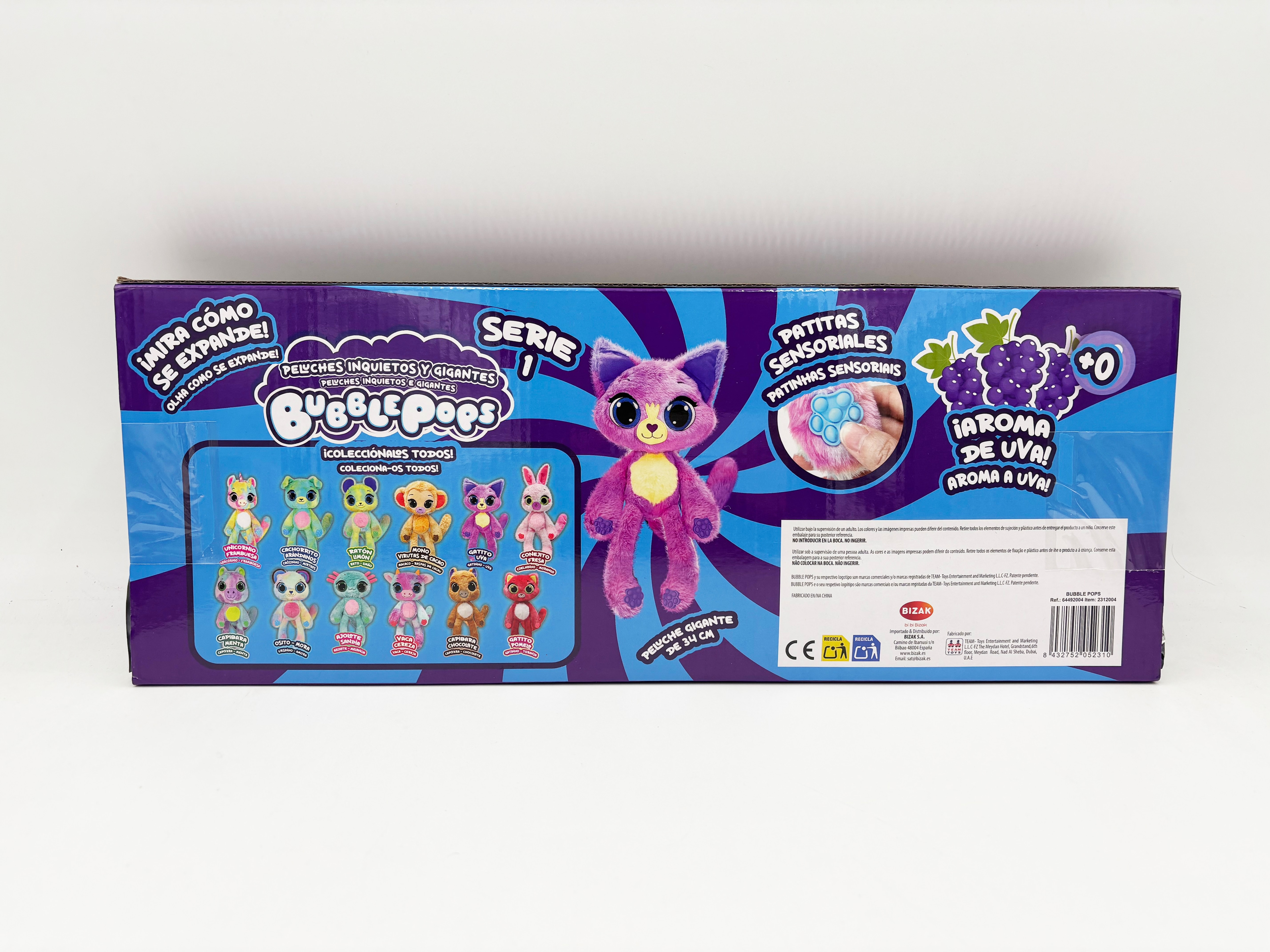 Peluche con olor Bubble pops Bizak modelos surtidos 28