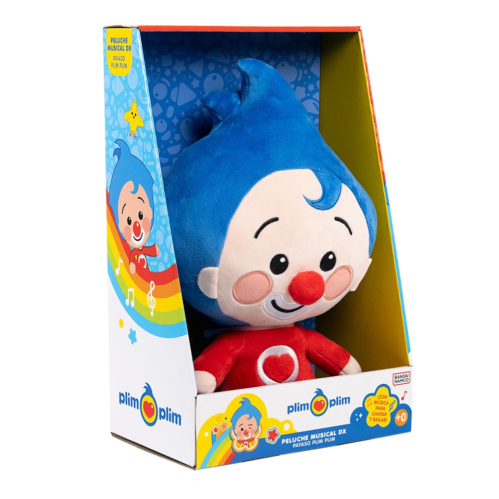 Peluche musical Payaso Plim Plim 2