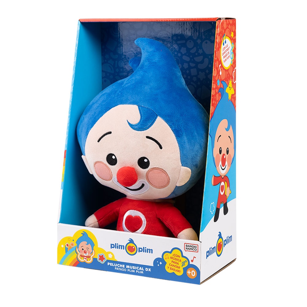 Peluche musical Payaso Plim Plim 3