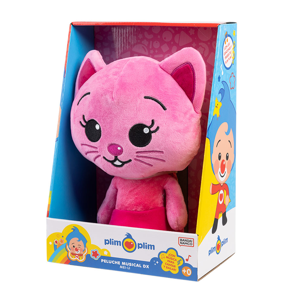 Peluche musical Mei Li Plim Plim 3