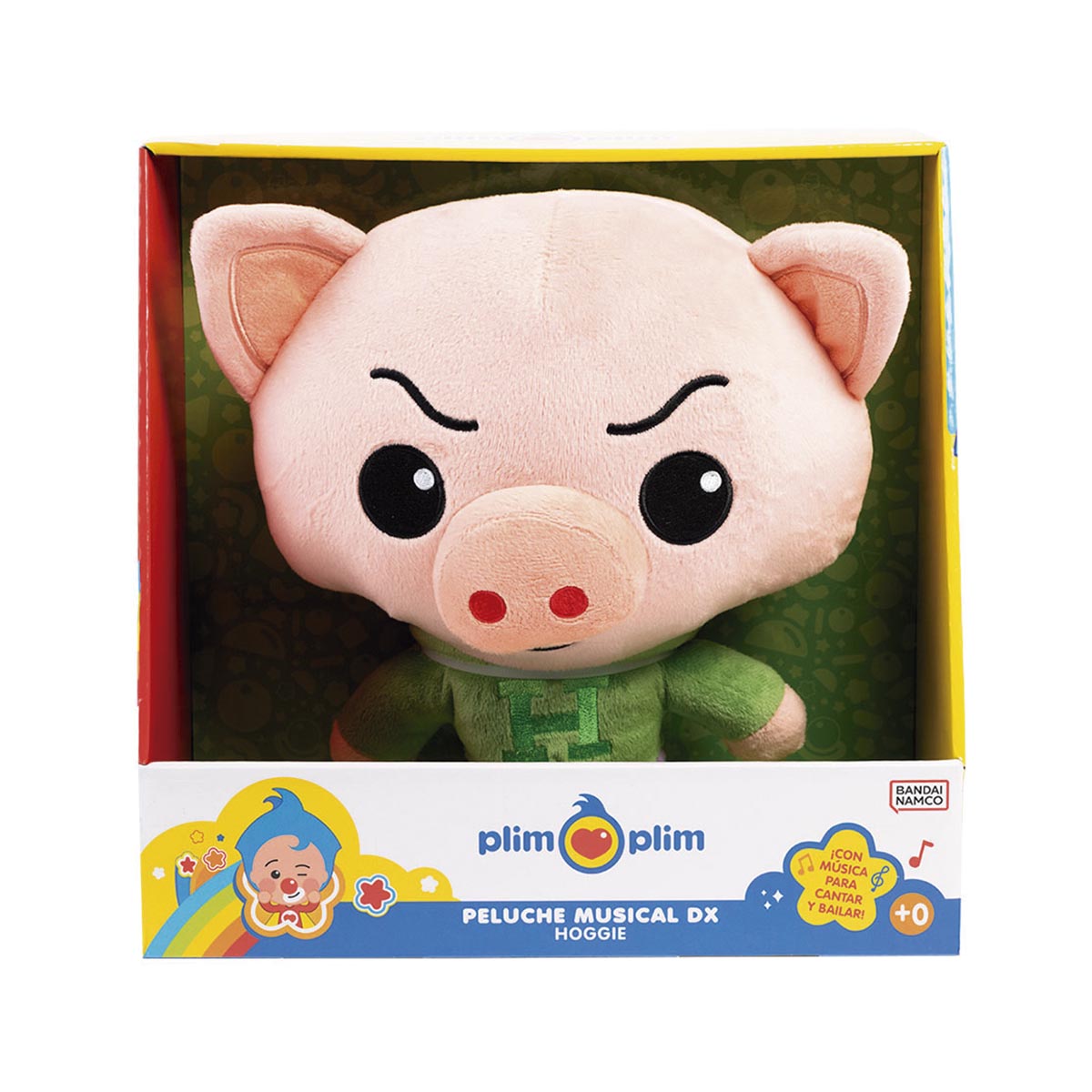 Plim Plim – Peluche musical Hoggie Plim Plim.