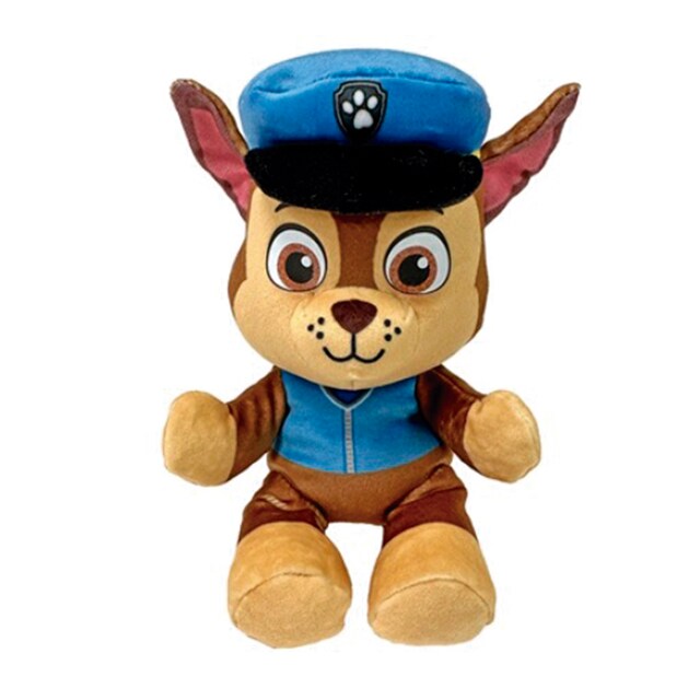 Peluche 15 cm Chase Beanie Babies Patrulla Canina TY