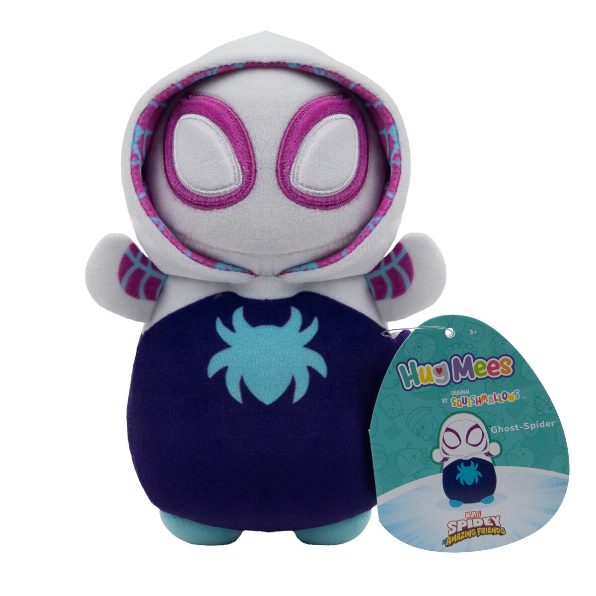 Peluche 25 cm Hugmees Spidey Marvel Squishmallows 4