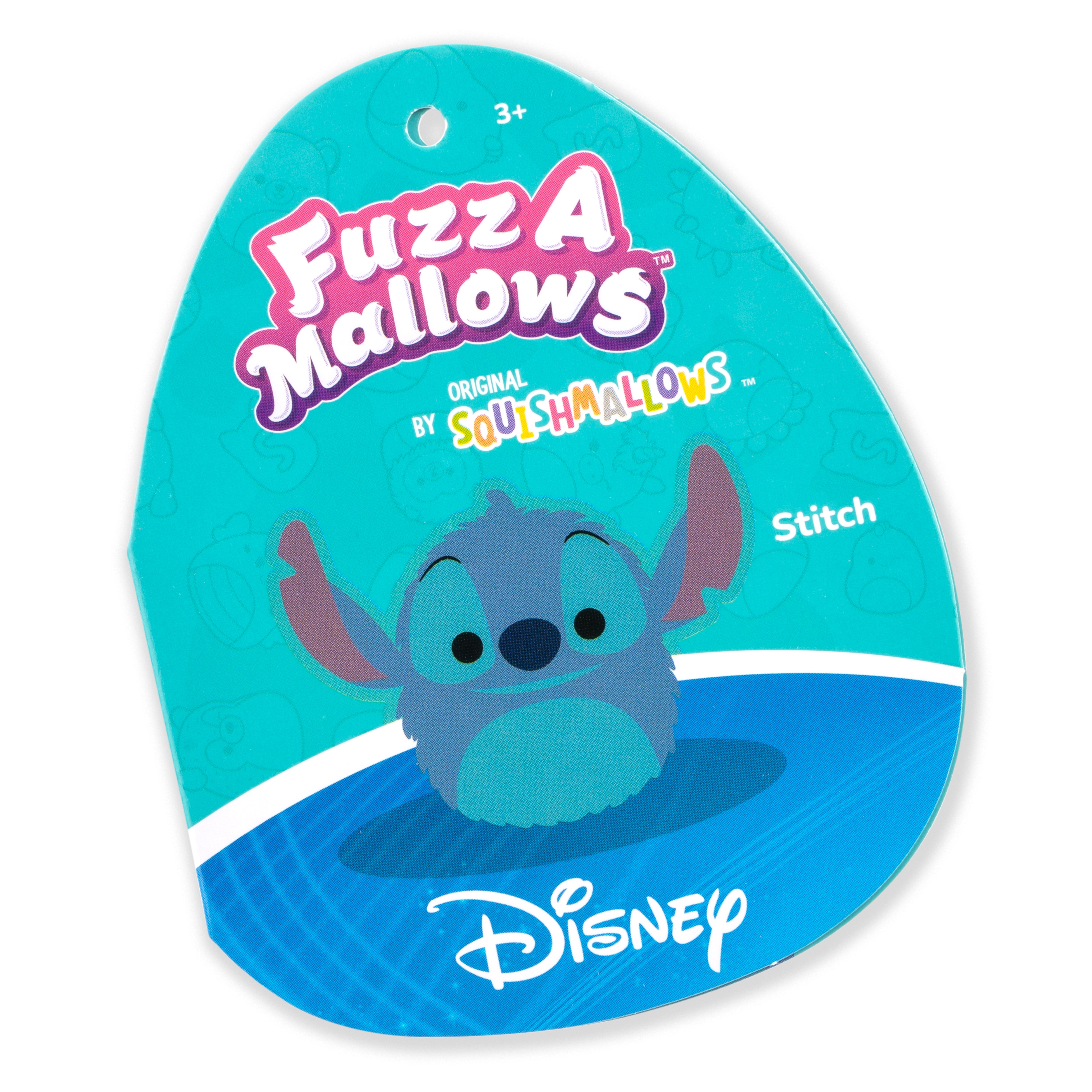 Peluche 30 cm Fuzzamallow Stitch Disney Squishmallows 3