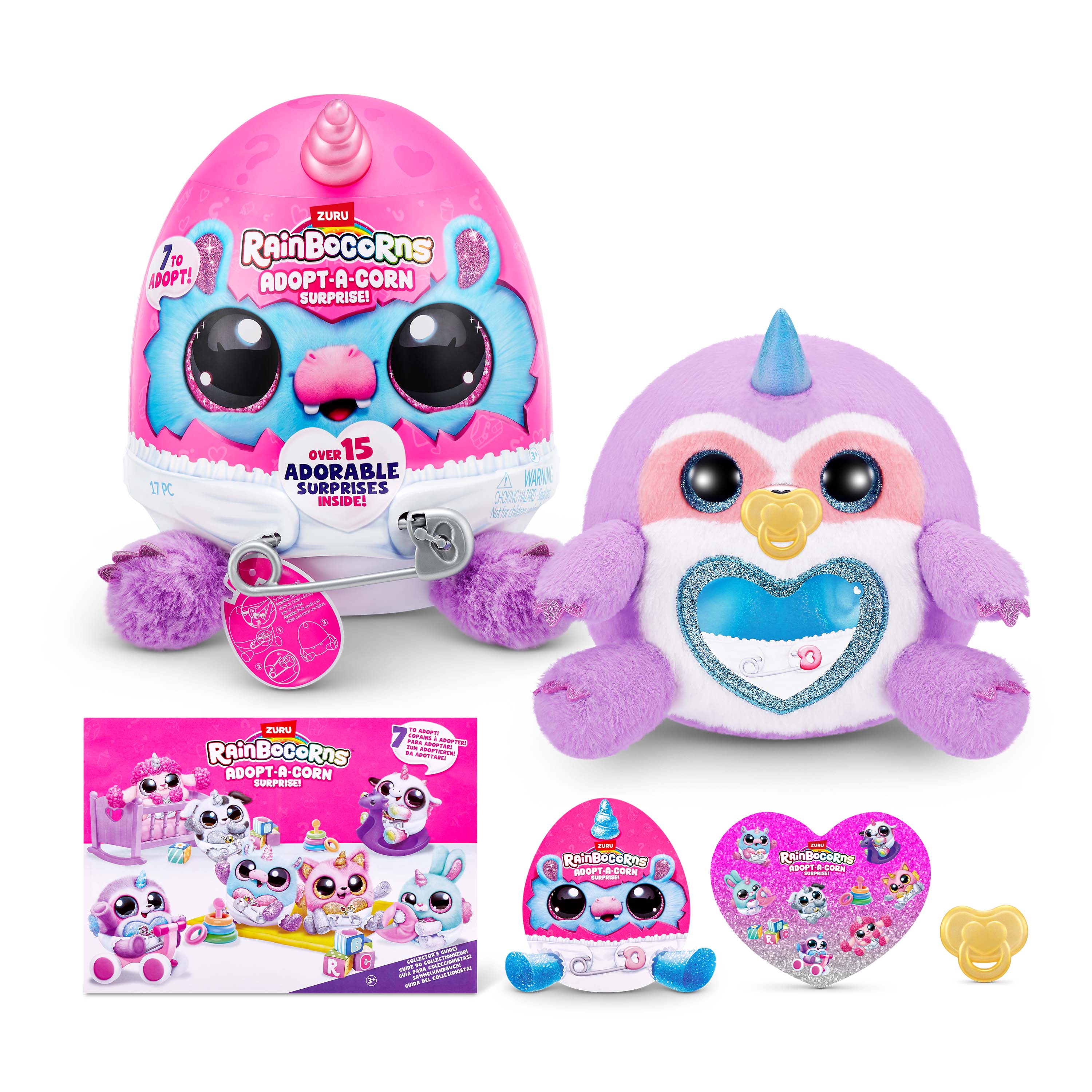 Peluche Adopt A Corn Rainbocorns 2