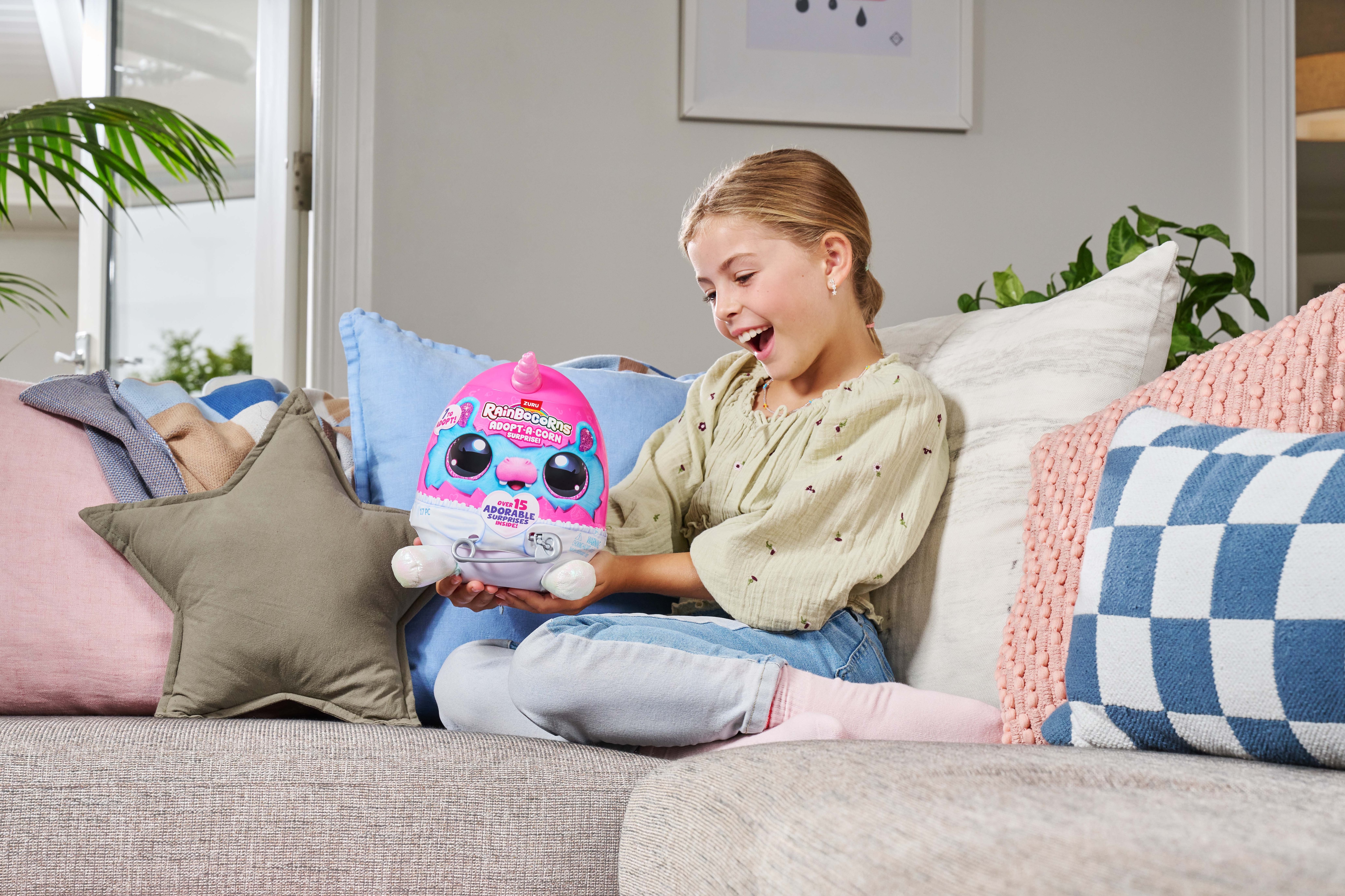 Peluche Adopt A Corn Rainbocorns 6