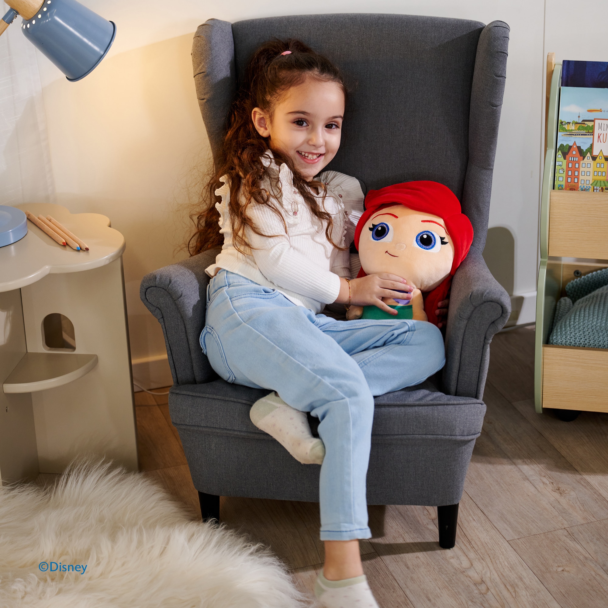 Peluche Ariel Disney Doorables Simba 4