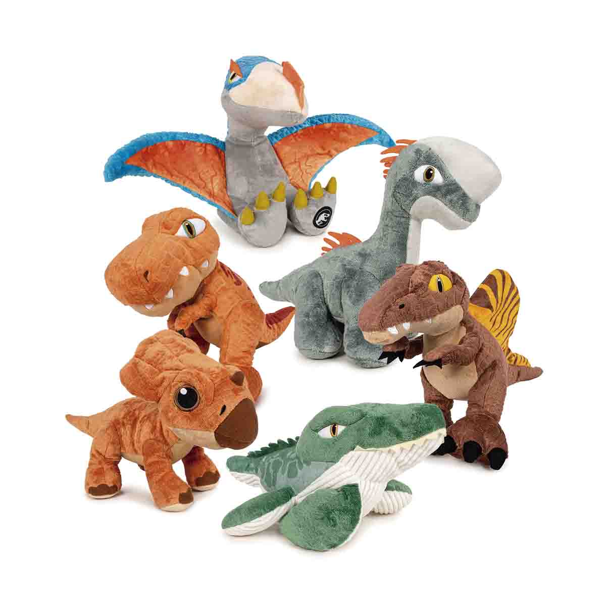 Imagem 0 de Peluche Jurassic World 25cm - Artigo Sortido. Envio realizado de forma aleatória