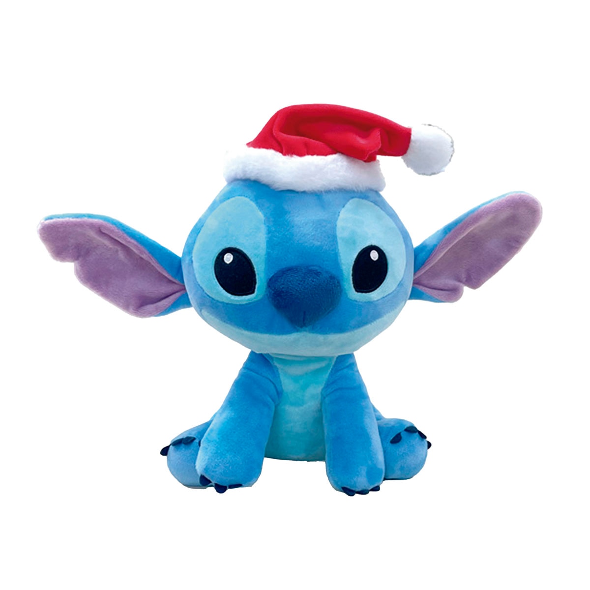 Imagen 0 de Peluche Stitch gorro Papa Noel 25cm Disney Simba
