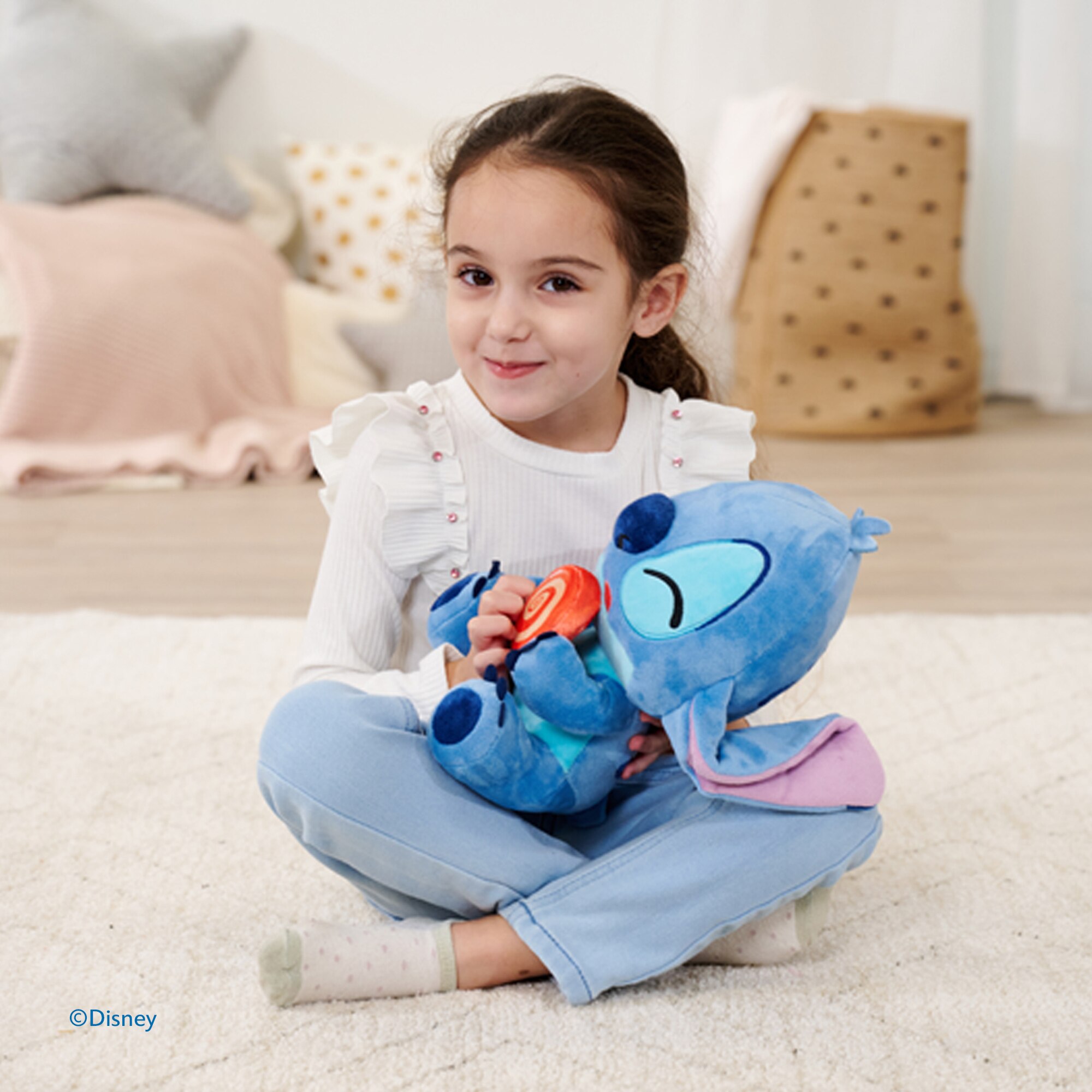 Peluche Stitch con piruleta 25 cm Disney Simba 3