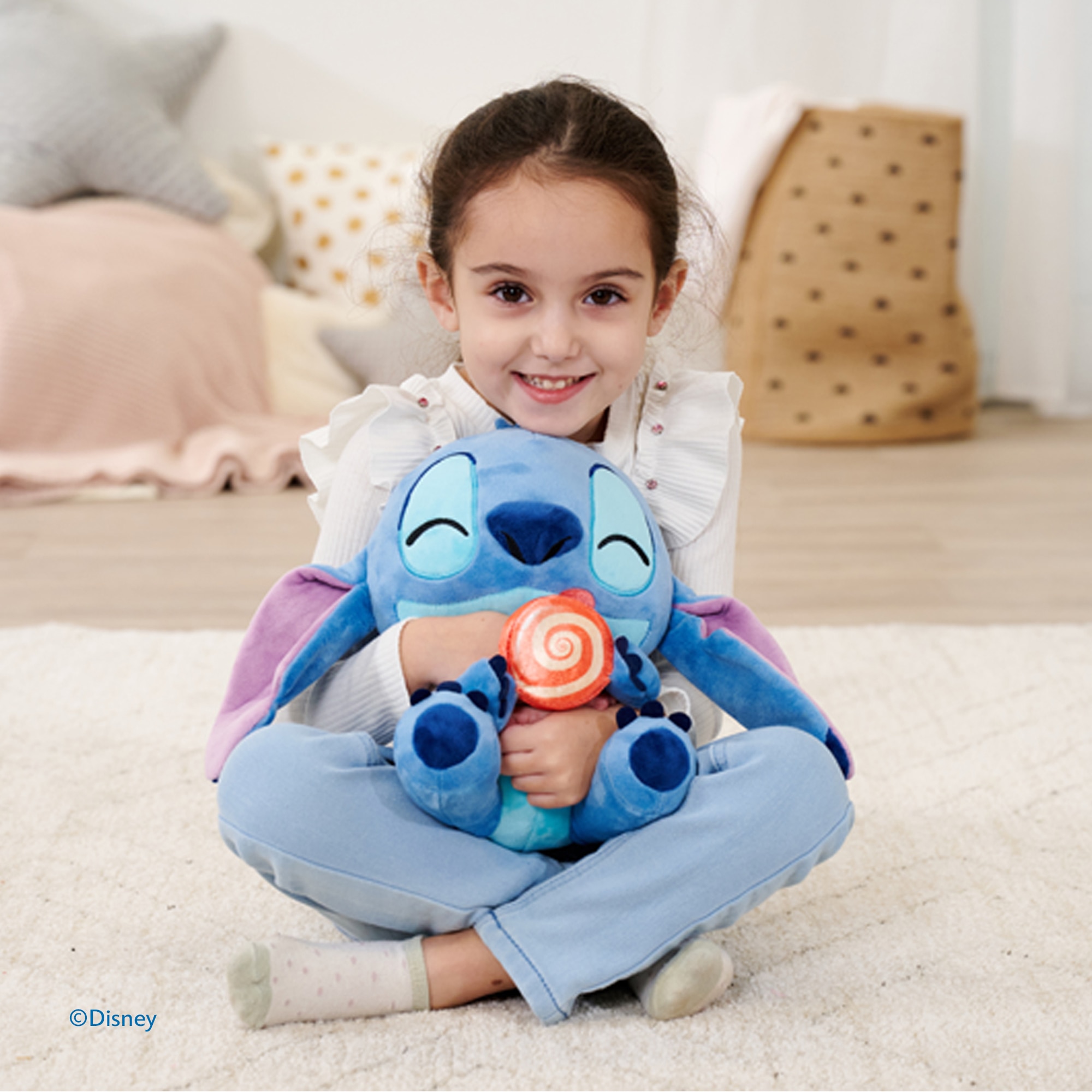 Peluche Stitch con piruleta 25 cm Disney Simba 4
