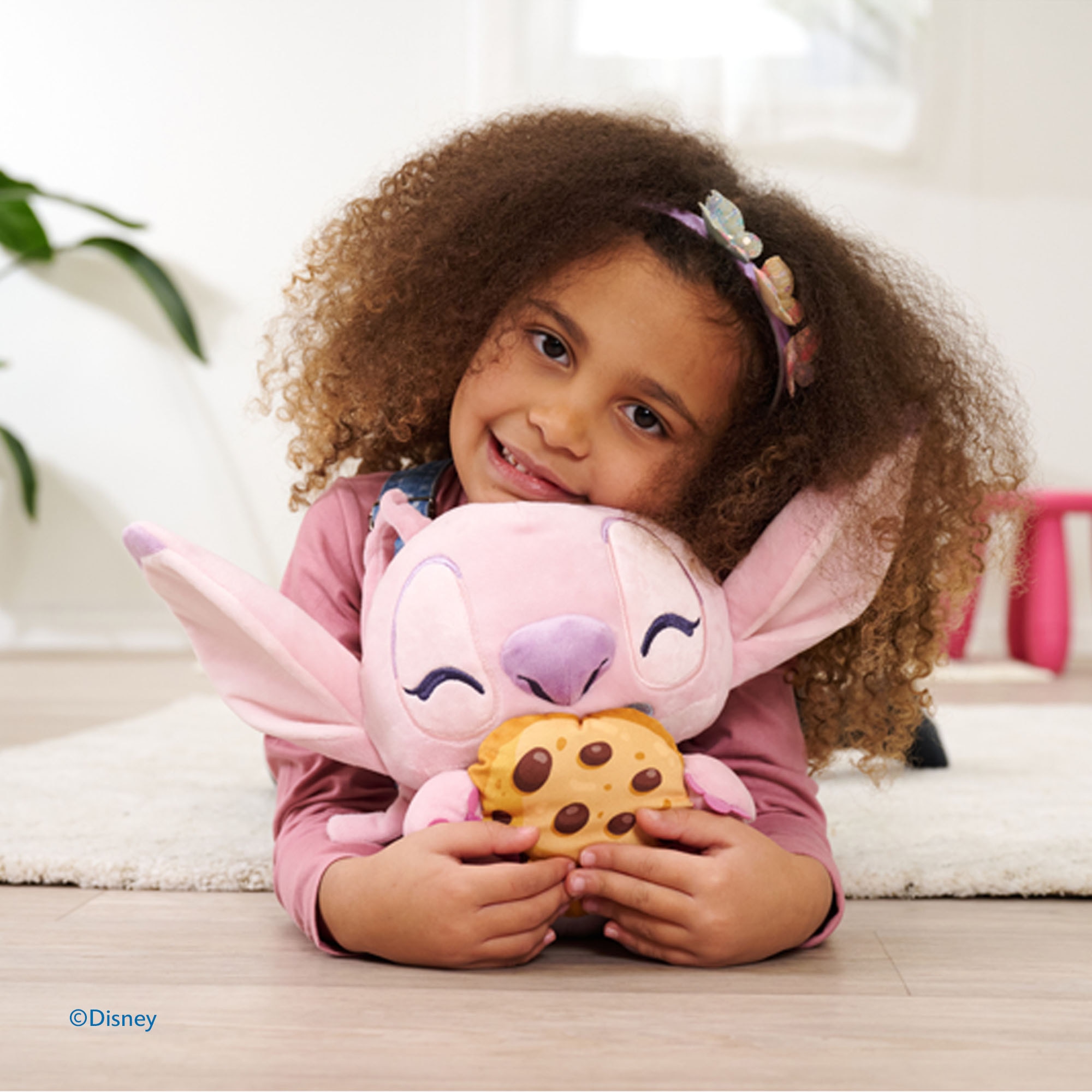Peluche Stitch Angel con Cookie 25 cm Disney Simba 3