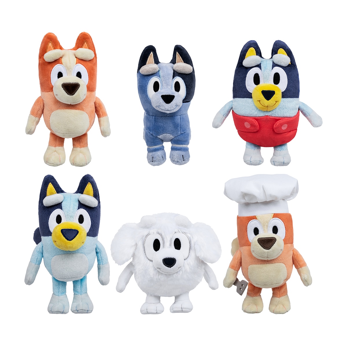 Imagen 0 de Peluche Let's Play Chef Bluey Moose