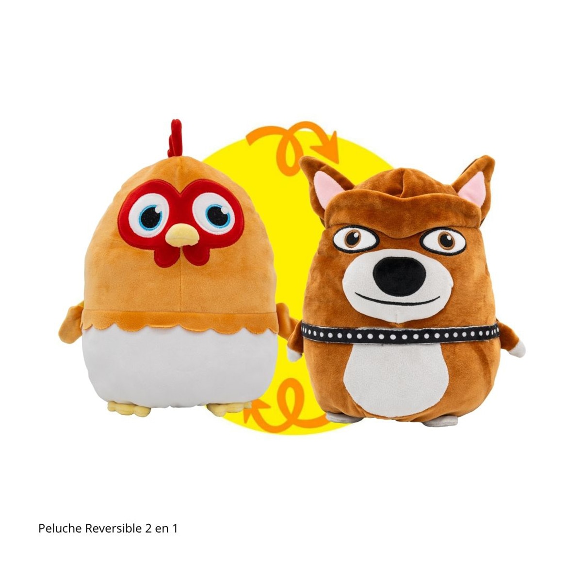 Peluche Reversible La Granja de Zenón 2