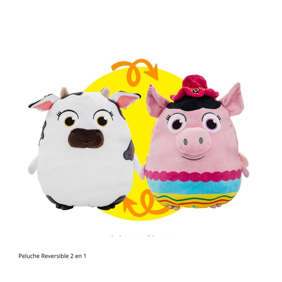 Peluche Reversible La Granja de Zenón 3