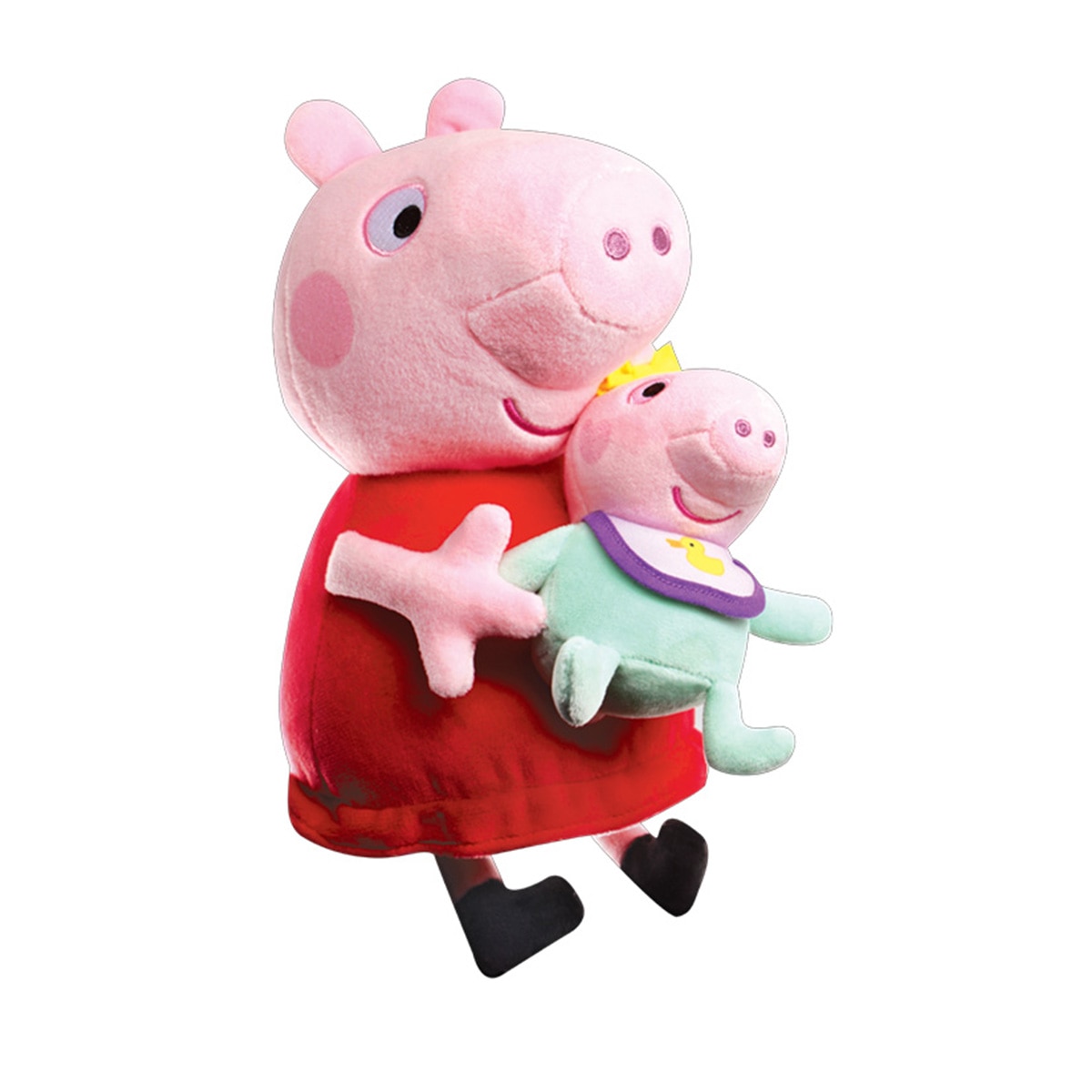Imagen 0 de Peluche Con Bebe 33 cm Peppa Pig