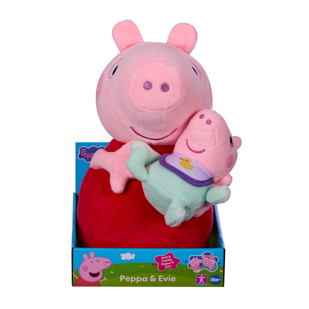 Peluche Con Bebe 33 cm Peppa Pig 6