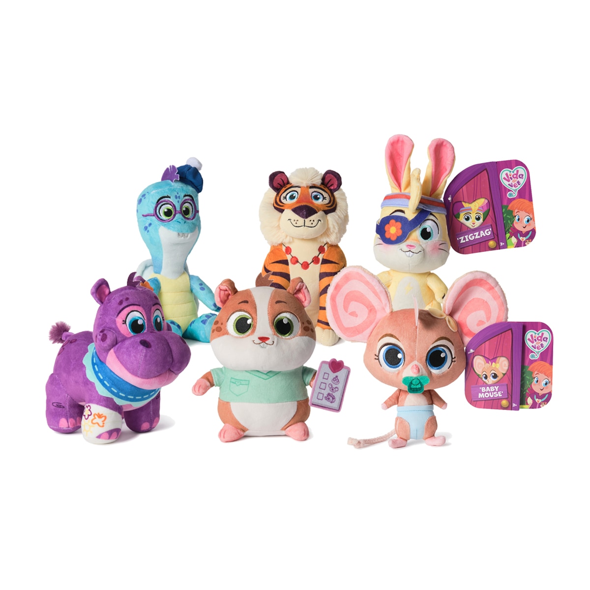 Imagen 0 de Peluche de 20 cm de pelo súper suave Vida The Vet Spin Master modelos surtidos