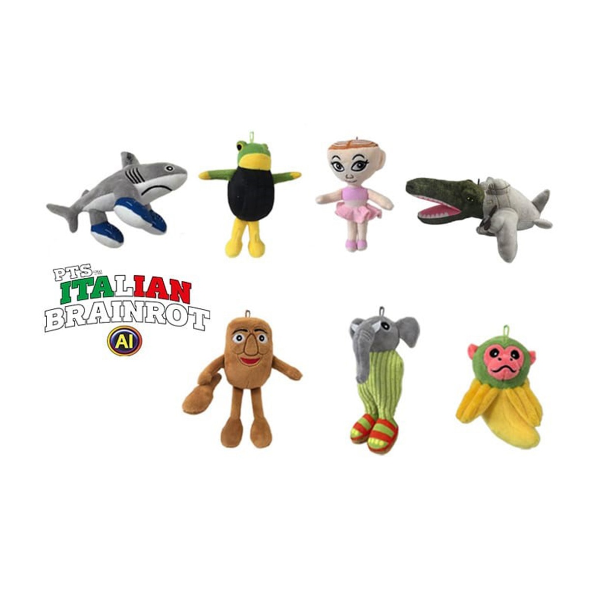 Peluche Brainrot Italiano 28 cm 7 Asst Toys Revolution 10
