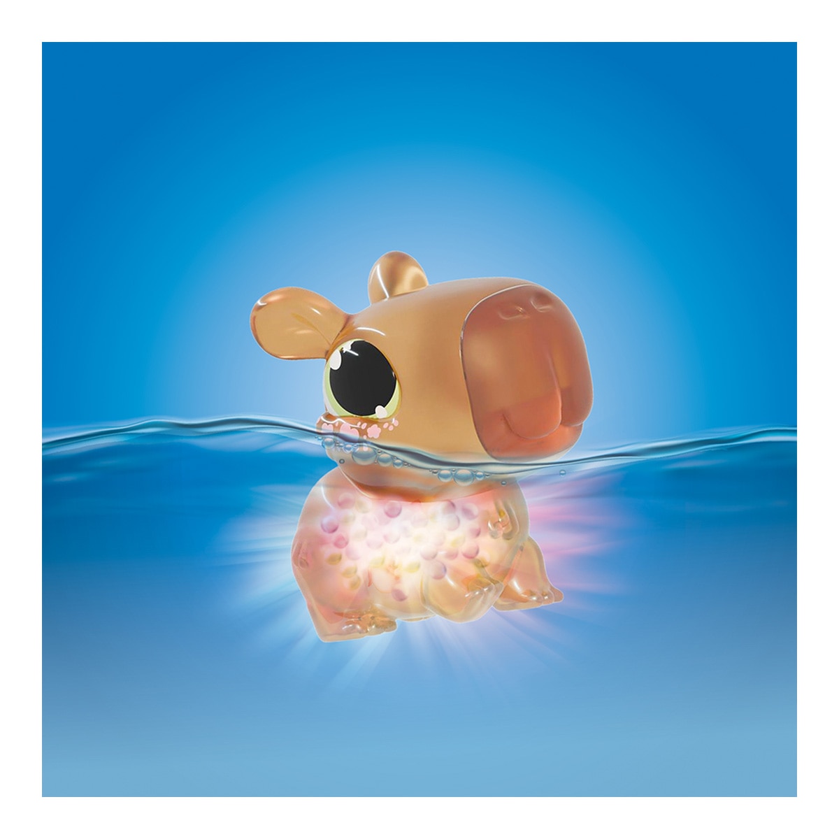 Mascota interactiva Animagic let's glo capibara Bizak 9