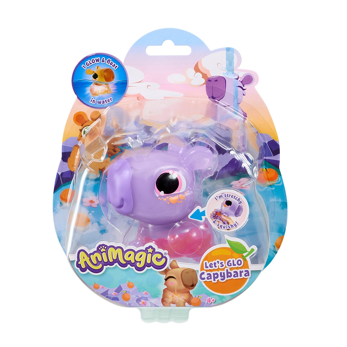 Mascota interactiva Animagic let's glo capibara Bizak 14