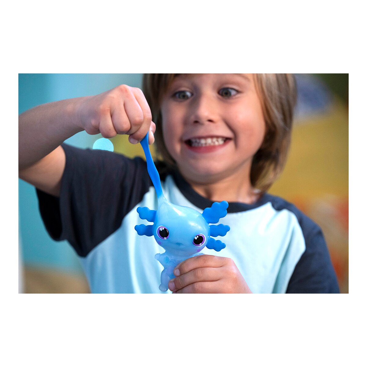 Mascota Interactiva Animagic let's glo axolotl Bizak 9