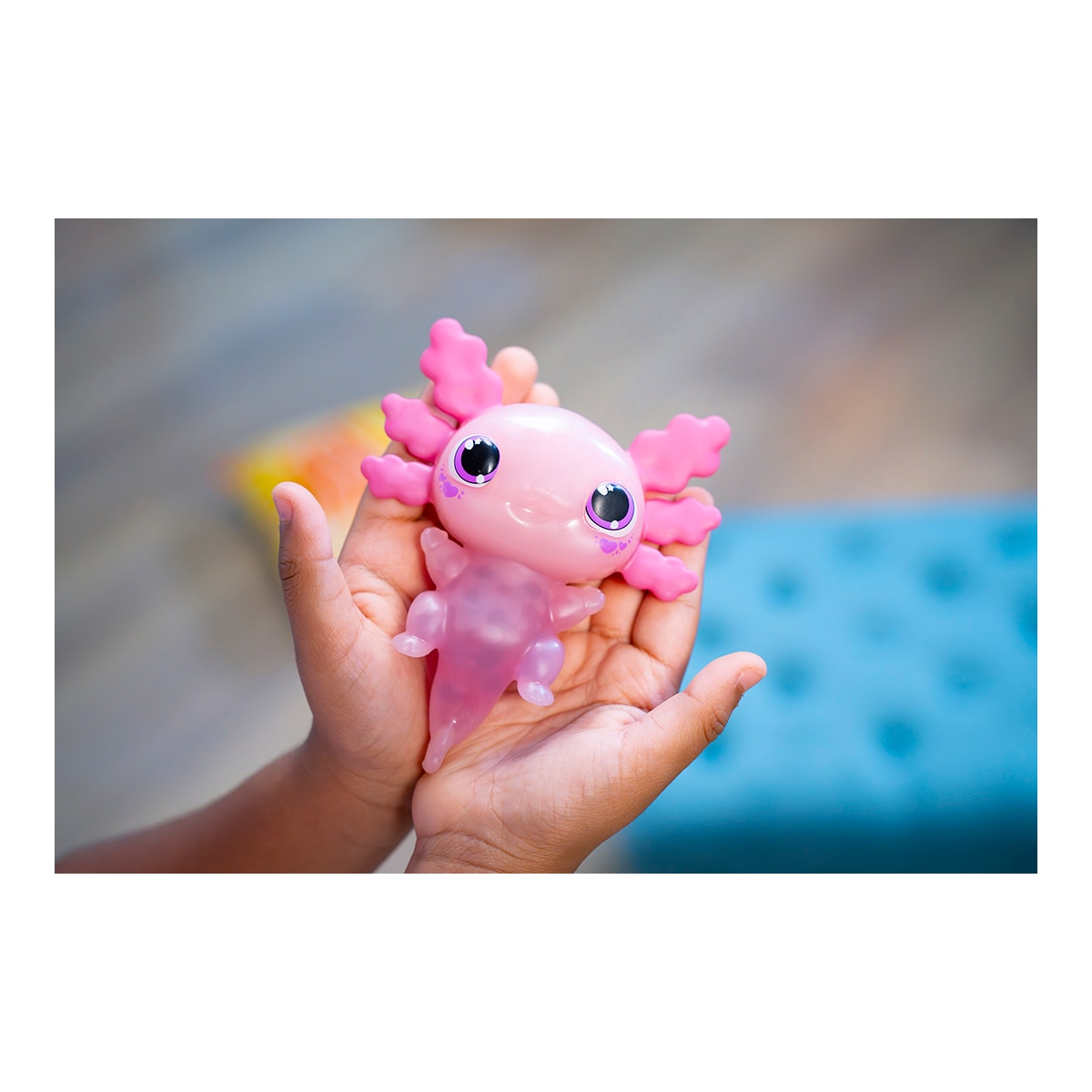 Mascota Interactiva Animagic let's glo axolotl Bizak 18