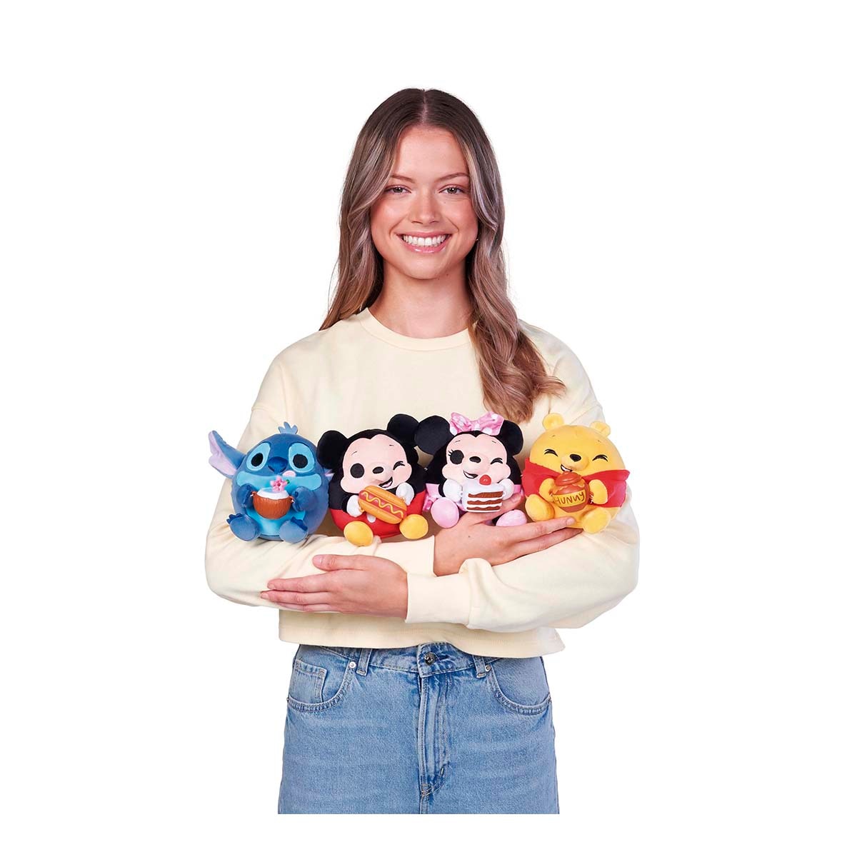Peluche Coleccionable Disney Snackles en Cápsula 13 cm modelos surtidos 5