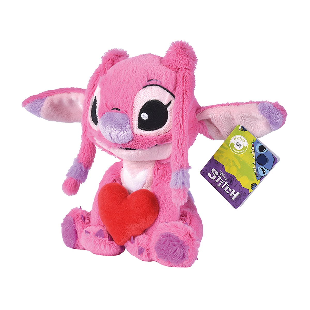 Peluche Angel con corazón Lilo & Stitch Simba 2